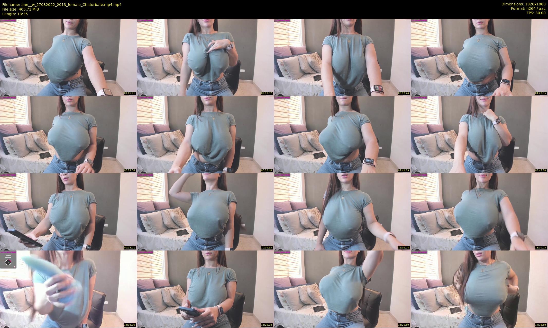 ann__w — 19 minute Chaturbate female cam show recording, 1080p, Aug 27, 2022