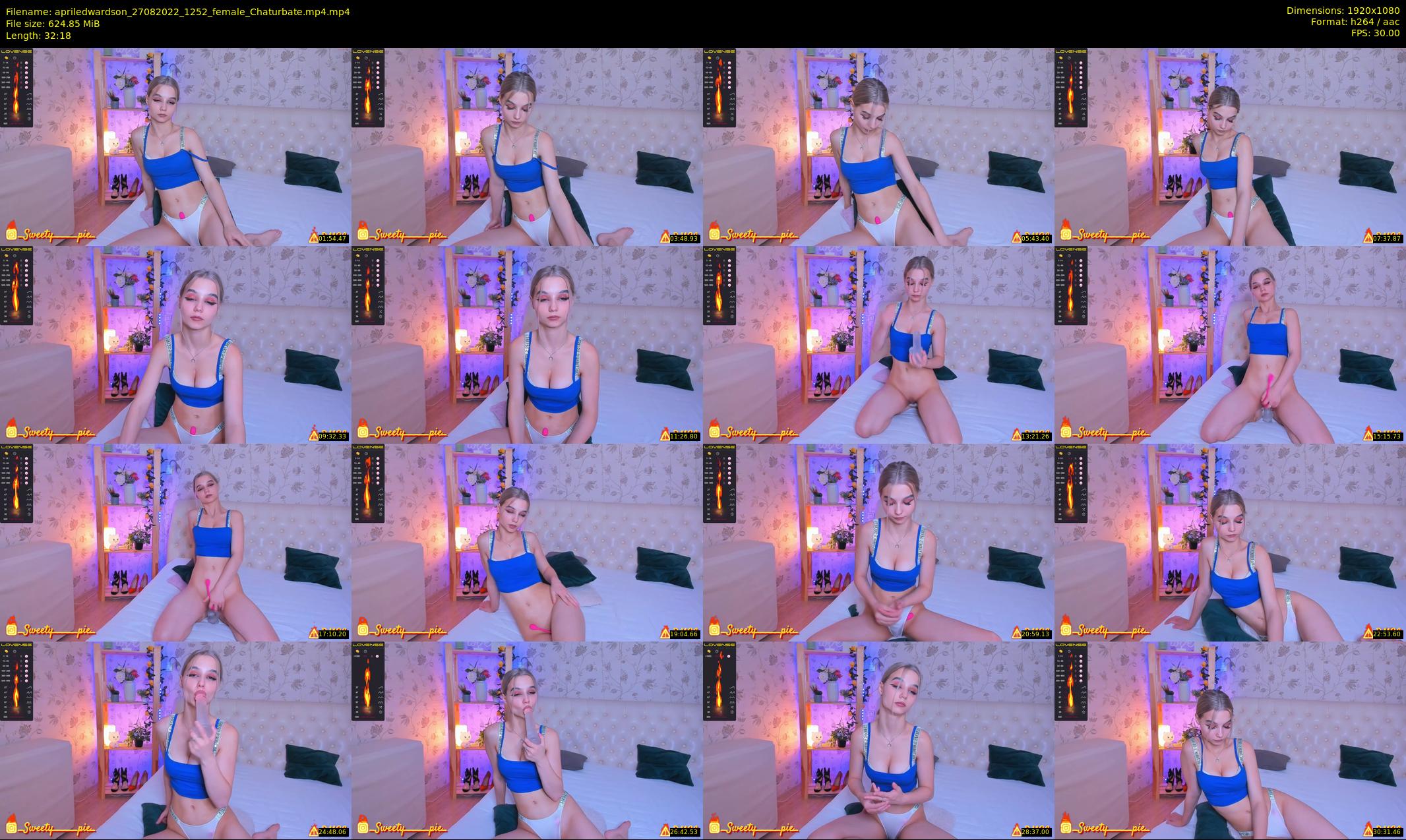 apriledwardson — 33 minute Chaturbate couple cam show recording, 1080p, Aug 27, 2022