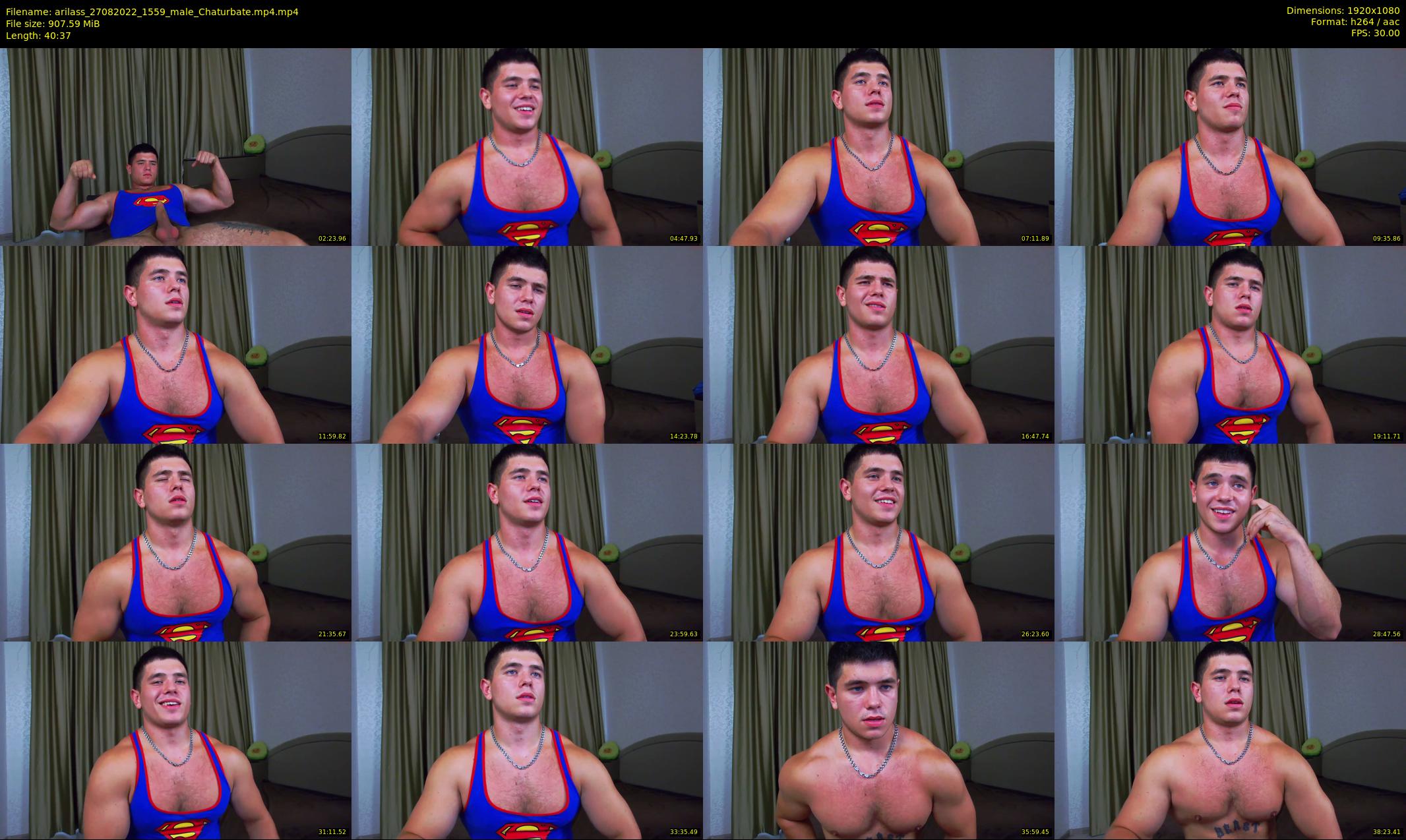 arilass — 41 minute Chaturbate male cam show recording, 1080p, Aug 27, 2022