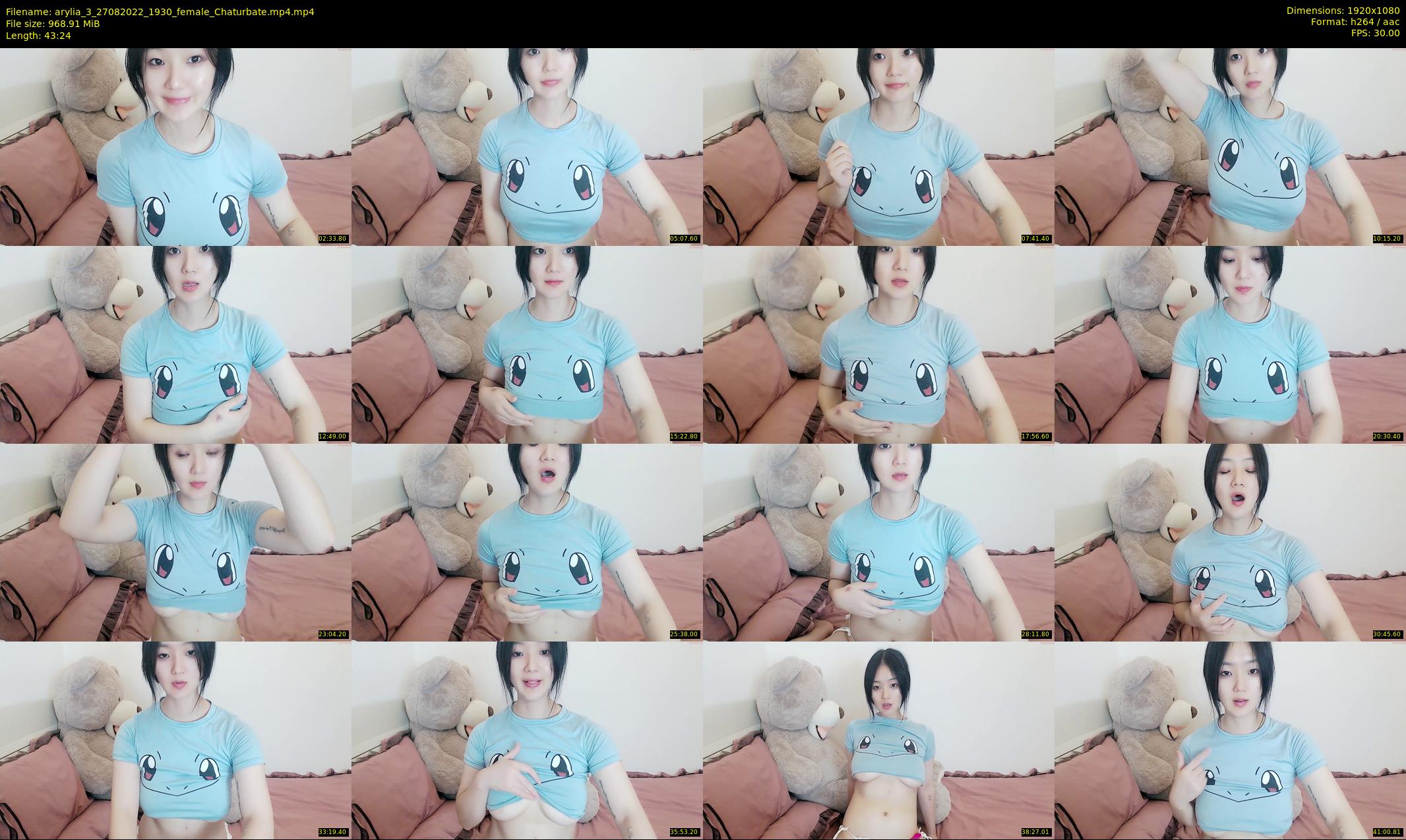arylia_3 — 44 minute Chaturbate female cam show recording, 1080p, Aug 27, 2022