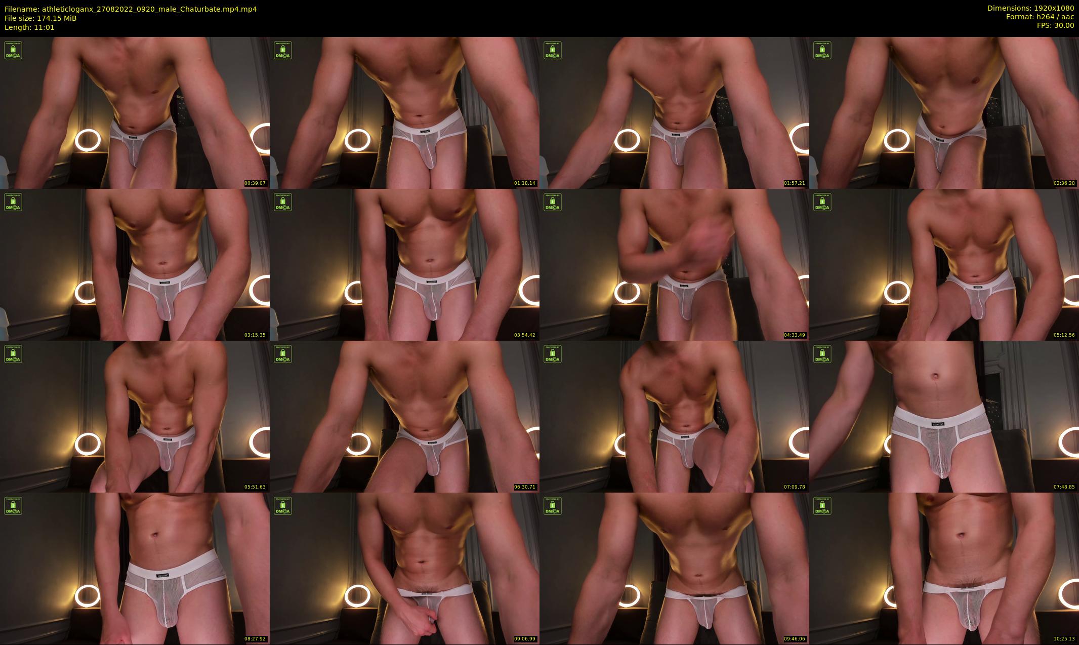 athleticloganx — 12 minute Chaturbate male cam show recording, 1080p, Aug 27, 2022