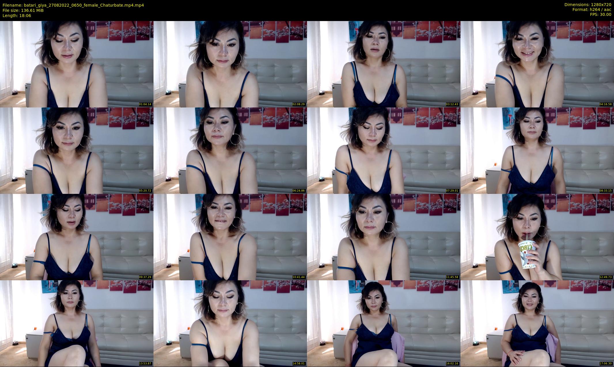 batari_giya — 19 minute Chaturbate female cam show recording, 720p, Aug 27, 2022