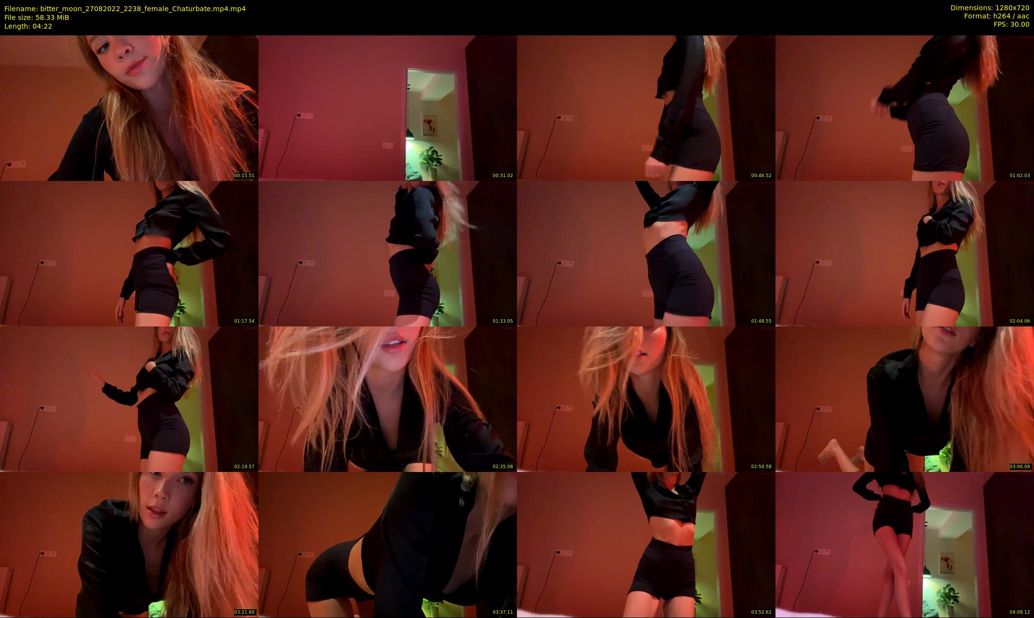 bitter_moon — 5 minute Chaturbate female cam show recording, 720p, Aug 27, 2022
