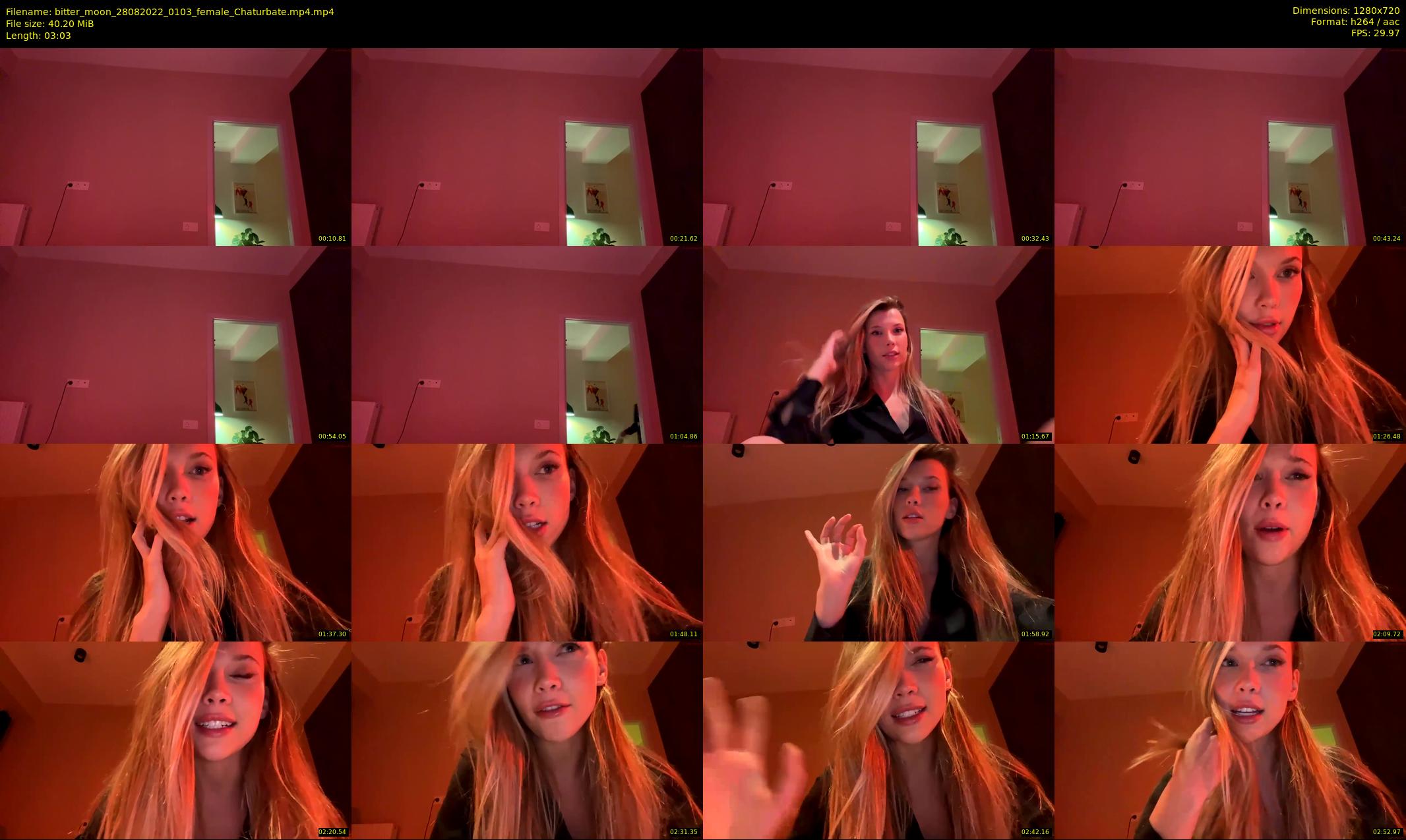 bitter_moon — 4 minute Chaturbate female cam show recording, 720p, Aug 28, 2022