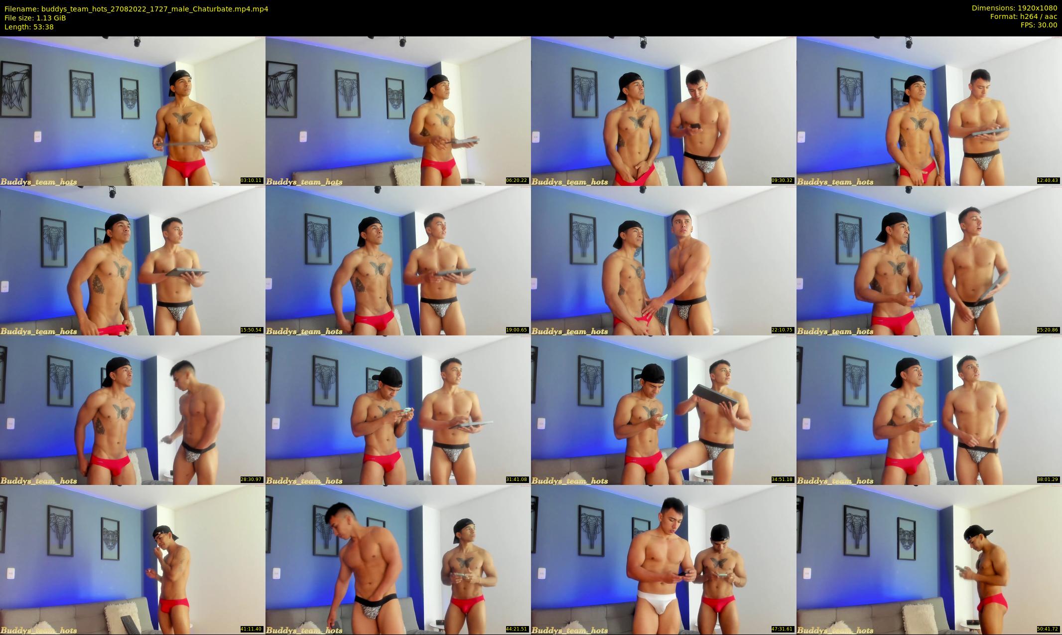 buddys_team_hots — 54 minute Chaturbate couple cam show recording, 1080p, Aug 27, 2022