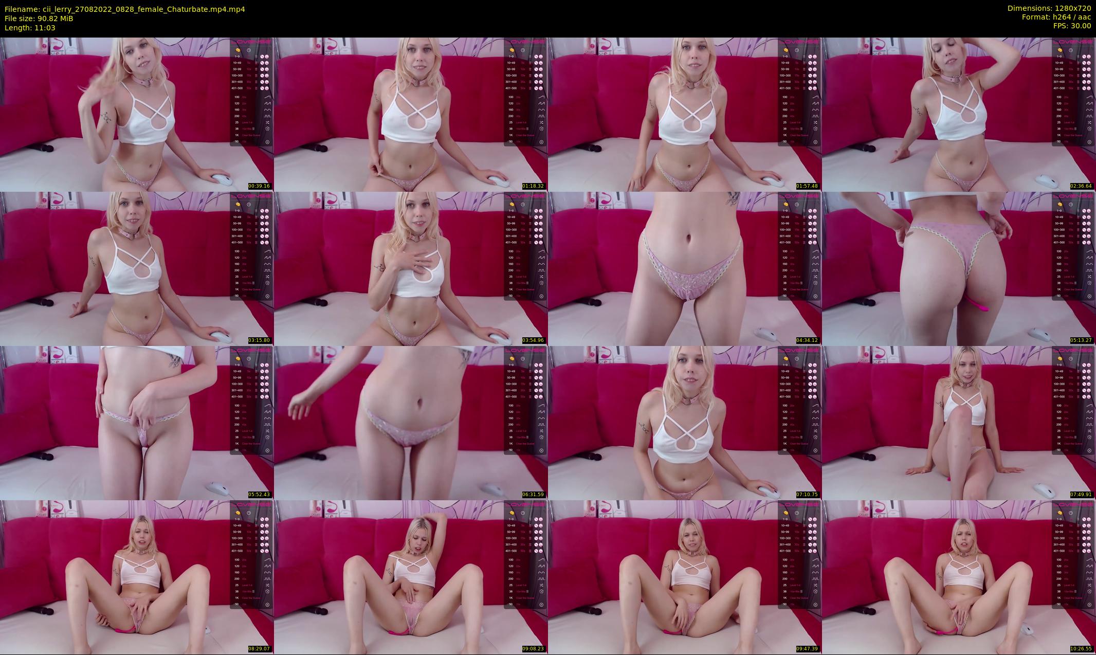 cii_lerry — 12 minute Chaturbate female cam show recording, 720p, Aug 27, 2022