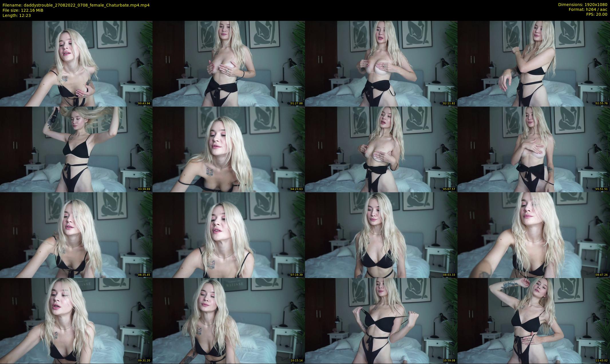 daddystrouble — 13 minute Chaturbate female cam show recording, 1080p, Aug 27, 2022