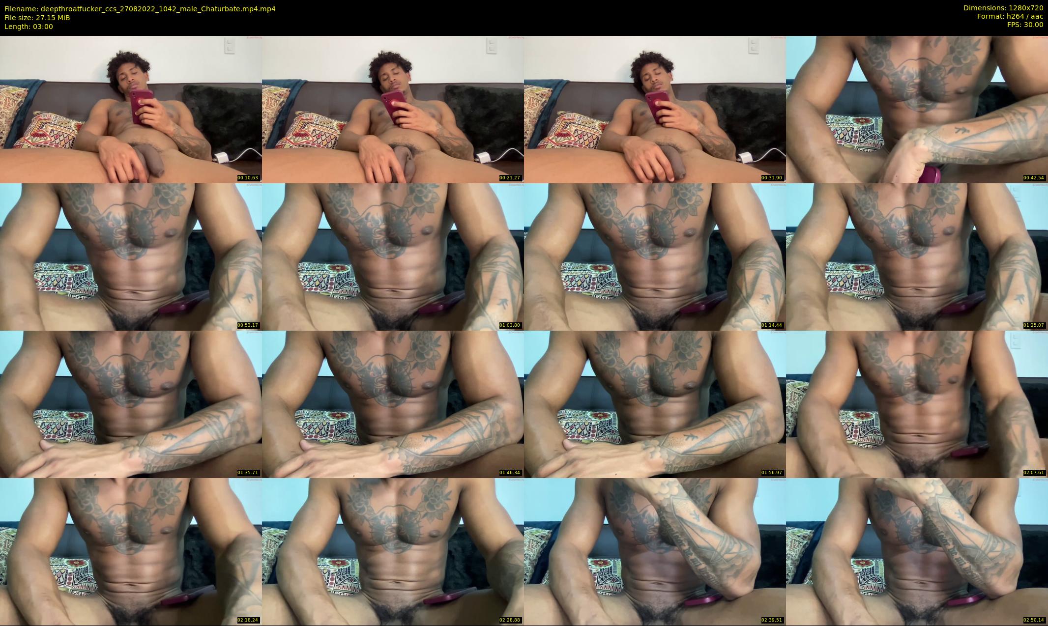 deepthroatfucker_ccs — 3 minute Chaturbate male cam show recording, 720p, Aug 27, 2022