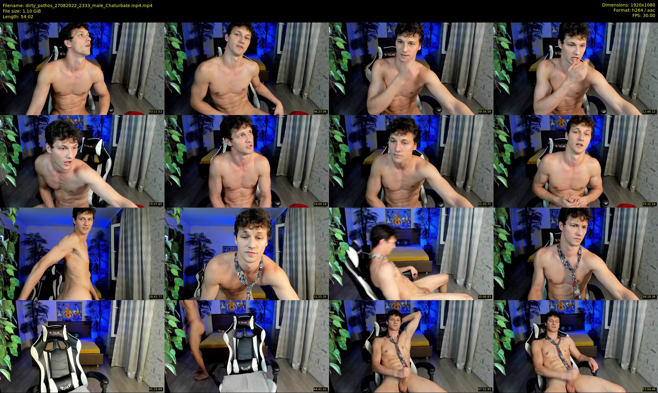 dirty_pothos — 55 minute Chaturbate male cam show recording, 1080p, Aug 27, 2022