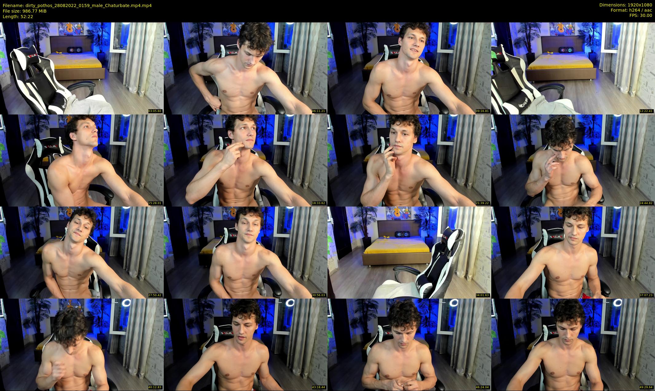dirty_pothos — 53 minute Chaturbate male cam show recording, 1080p, Aug 28, 2022