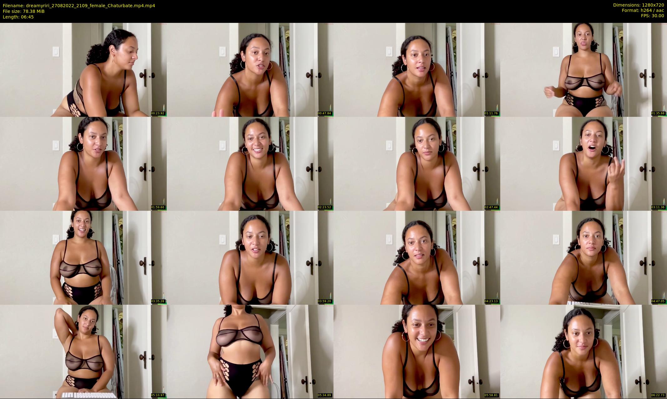 dreamyriri — 7 minute Chaturbate female cam show recording, 720p, Aug 27, 2022