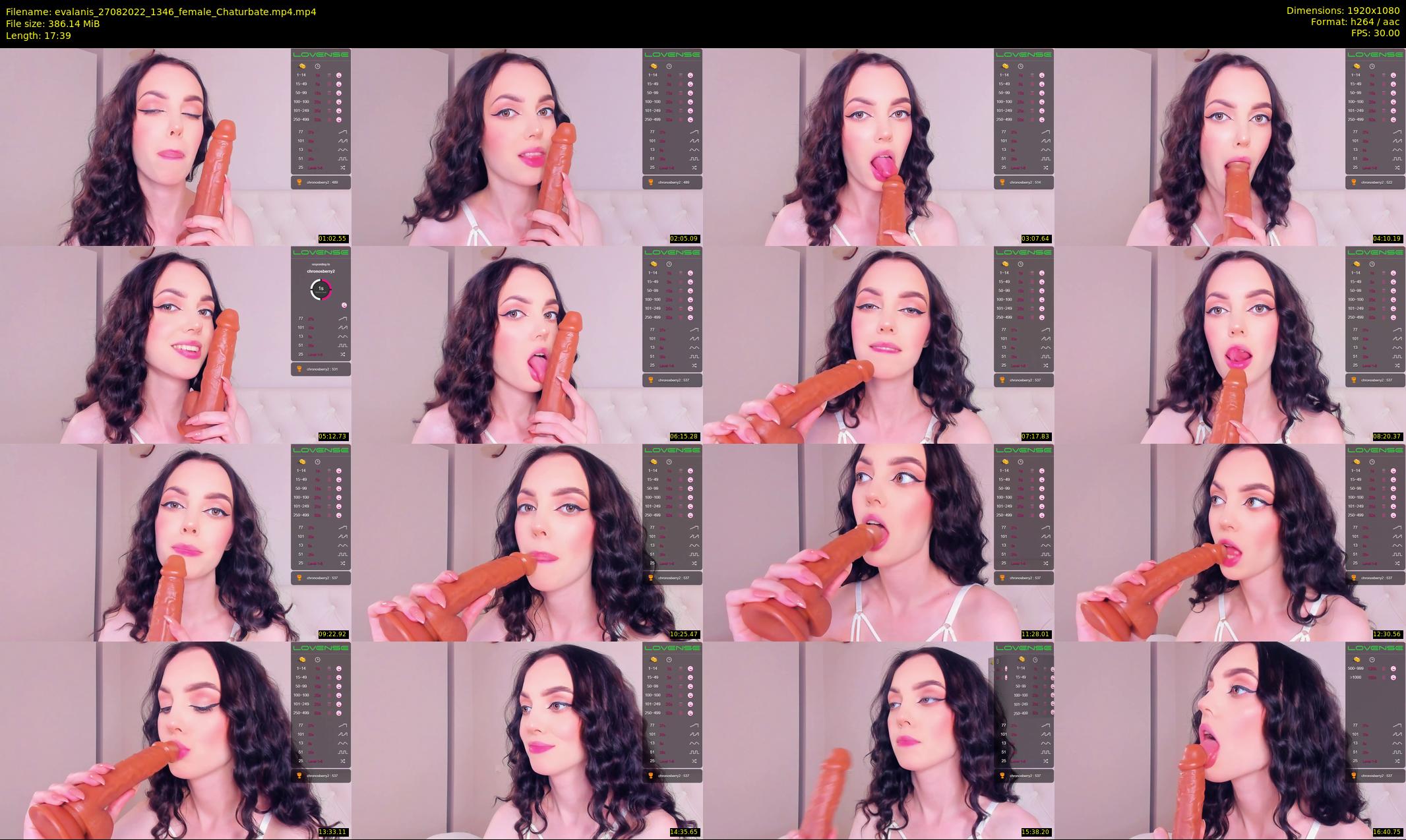 evalanis — 18 minute Chaturbate couple cam show recording, 1080p, Aug 27, 2022