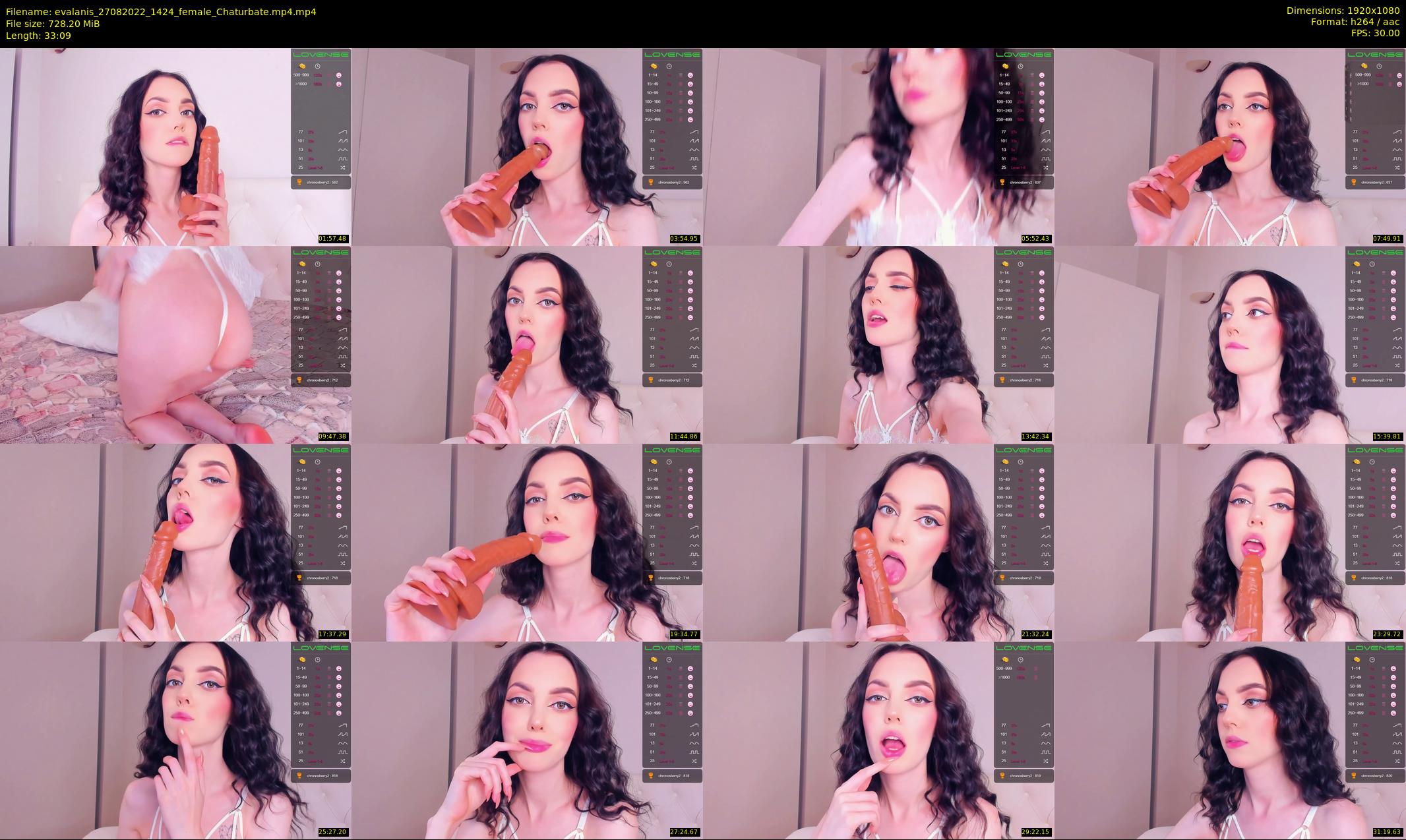 evalanis — 34 minute Chaturbate couple cam show recording, 1080p, Aug 27, 2022