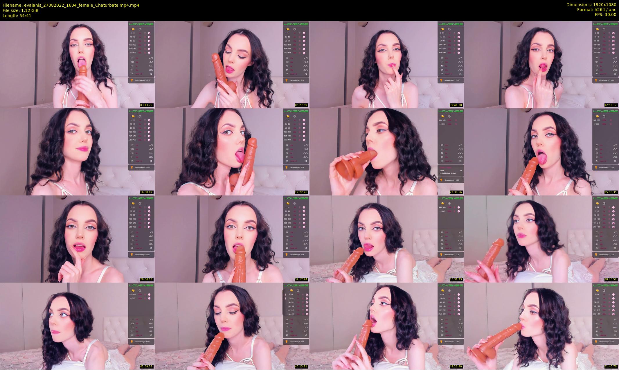 evalanis — 55 minute Chaturbate couple cam show recording, 1080p, Aug 27, 2022