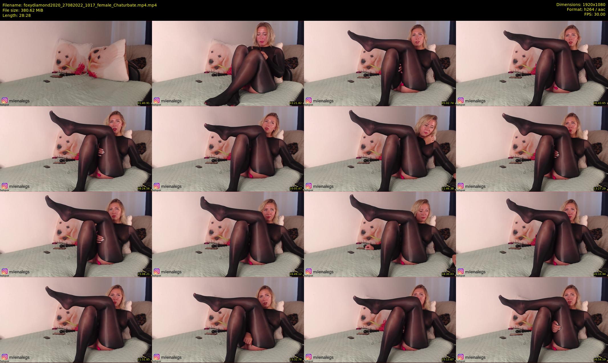 foxydiamond2020 — 29 minute Chaturbate female cam show recording, 1080p, Aug 27, 2022