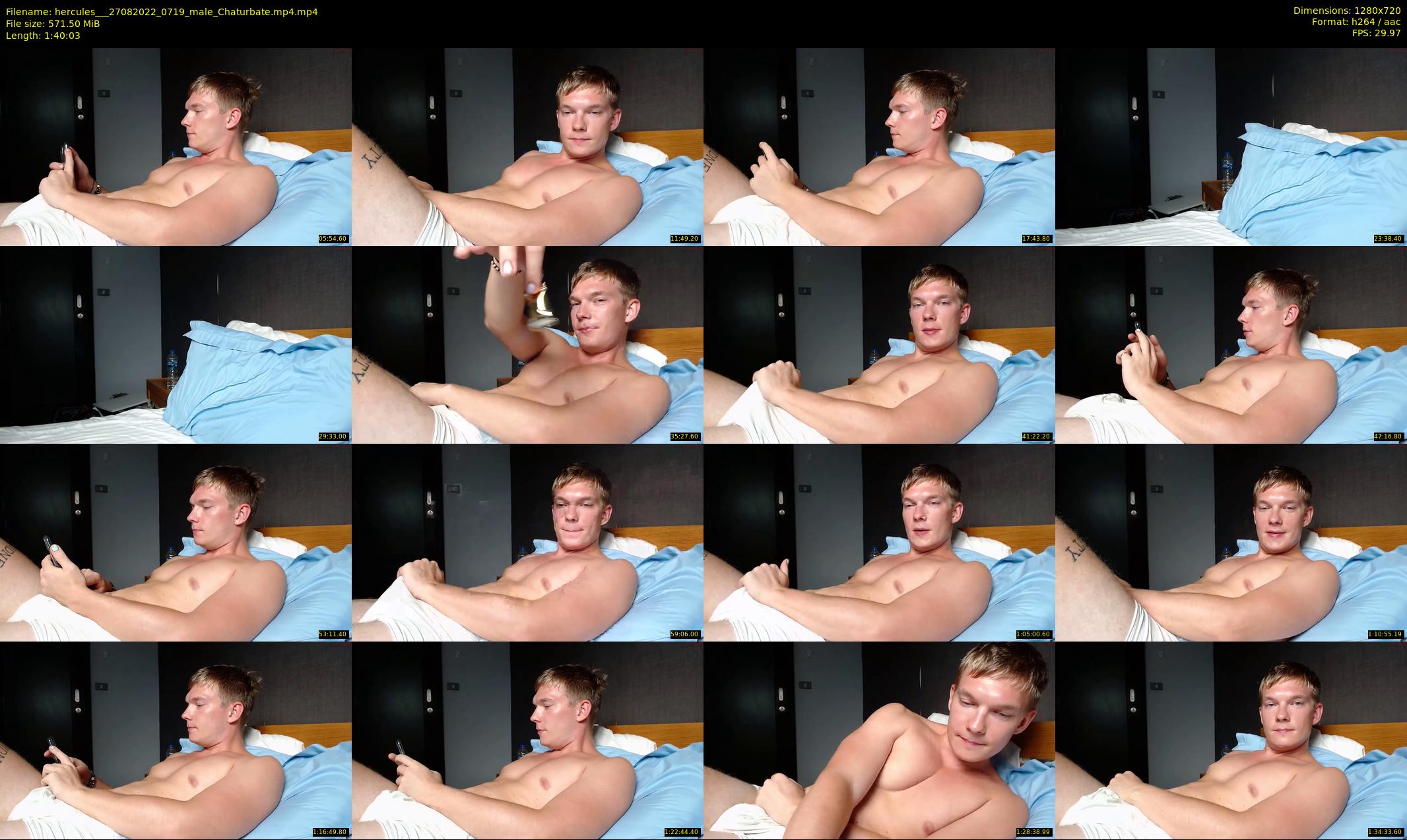 hercules__ — 101 minute Chaturbate male cam show recording, 720p, Aug 27, 2022