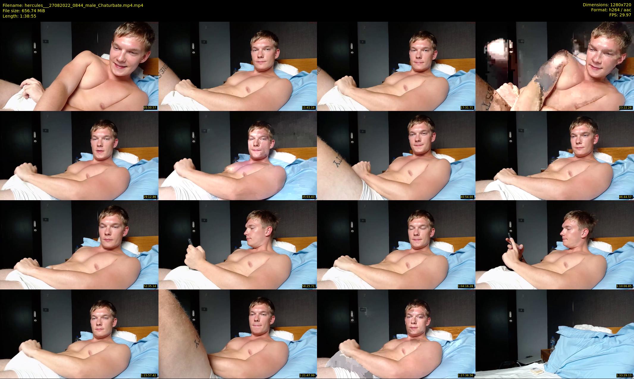 hercules__ — 99 minute Chaturbate male cam show recording, 720p, Aug 27, 2022