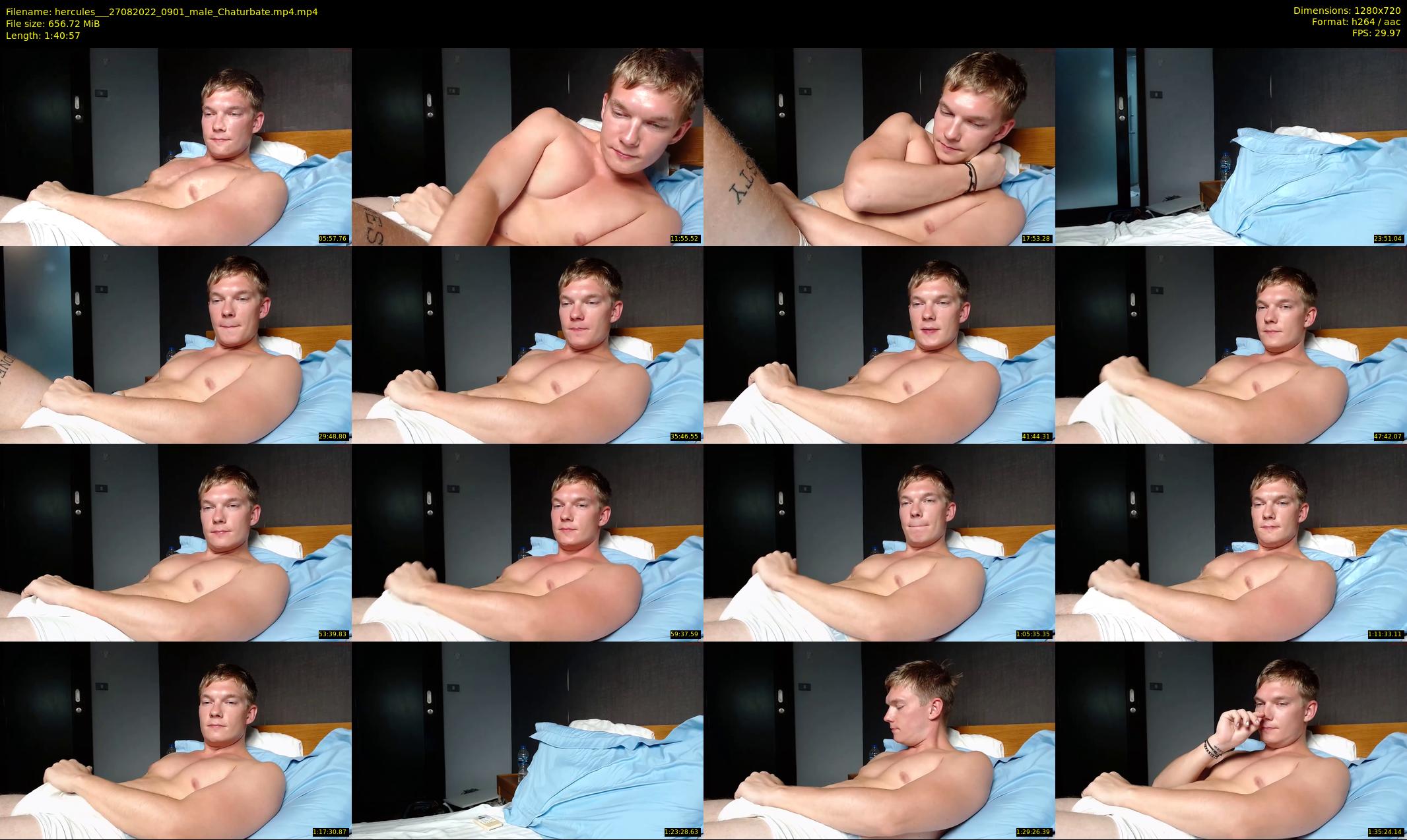 hercules__ — 101 minute Chaturbate male cam show recording, 720p, Aug 27, 2022