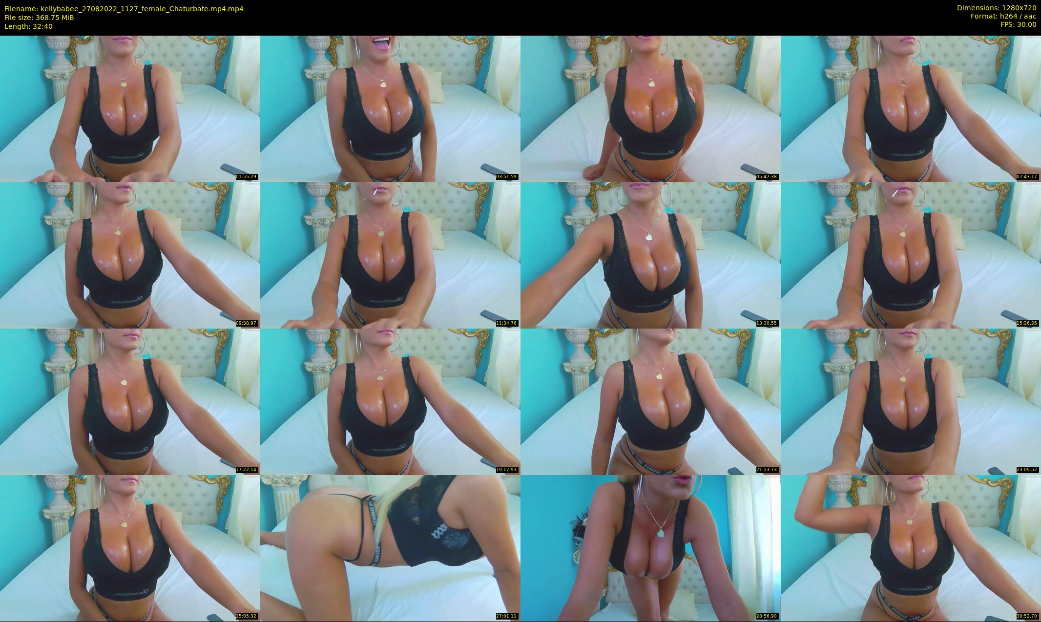 kellybabee — 33 minute Chaturbate female cam show recording, 720p, Aug 27, 2022