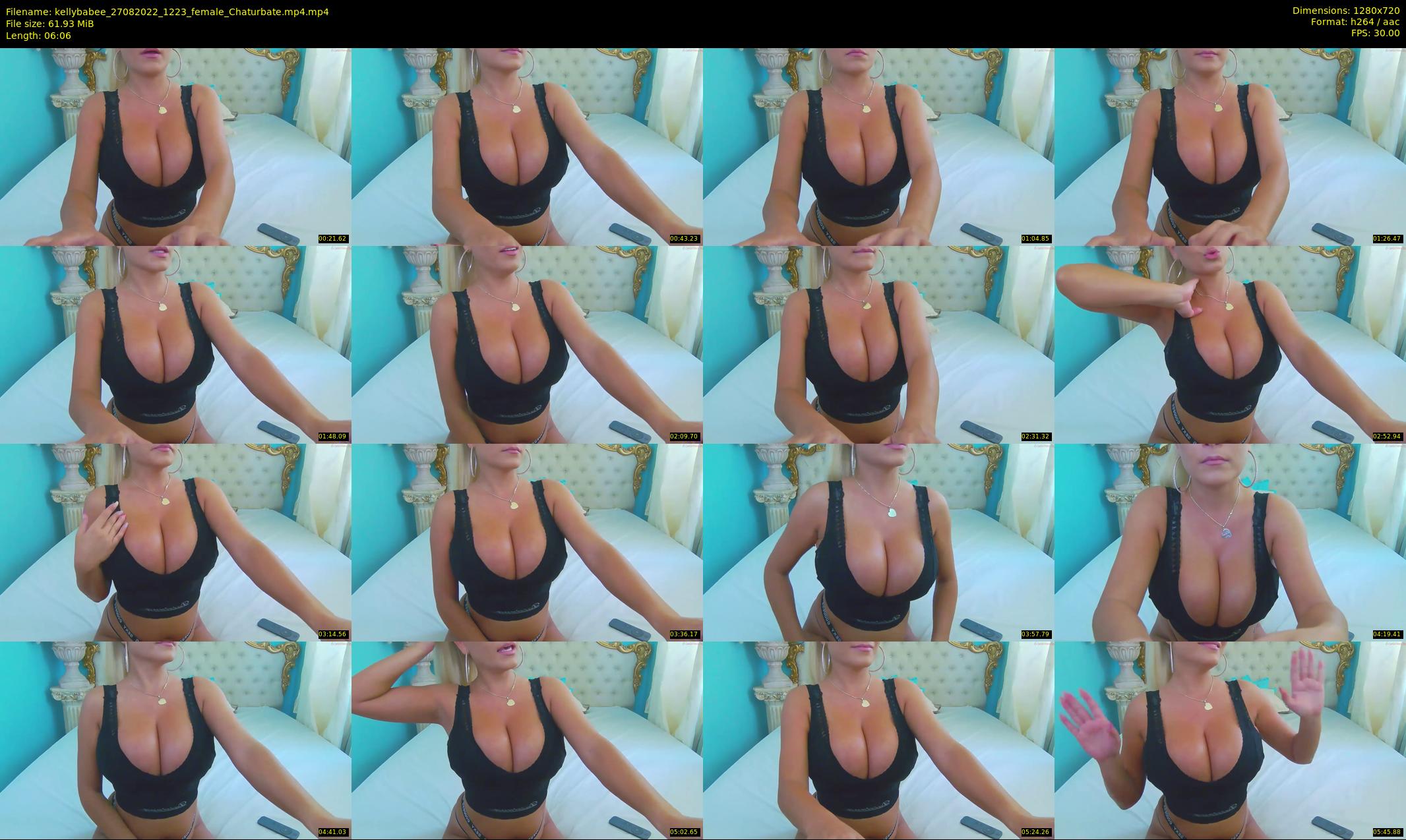 kellybabee — 7 minute Chaturbate female cam show recording, 720p, Aug 27, 2022
