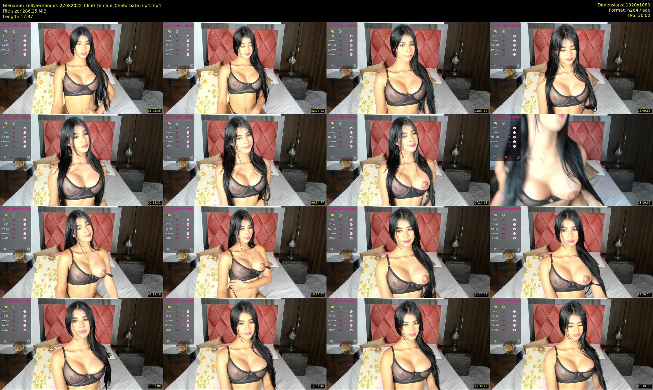 kellyfernandes — 18 minute Chaturbate female cam show recording, 1080p, Aug 27, 2022