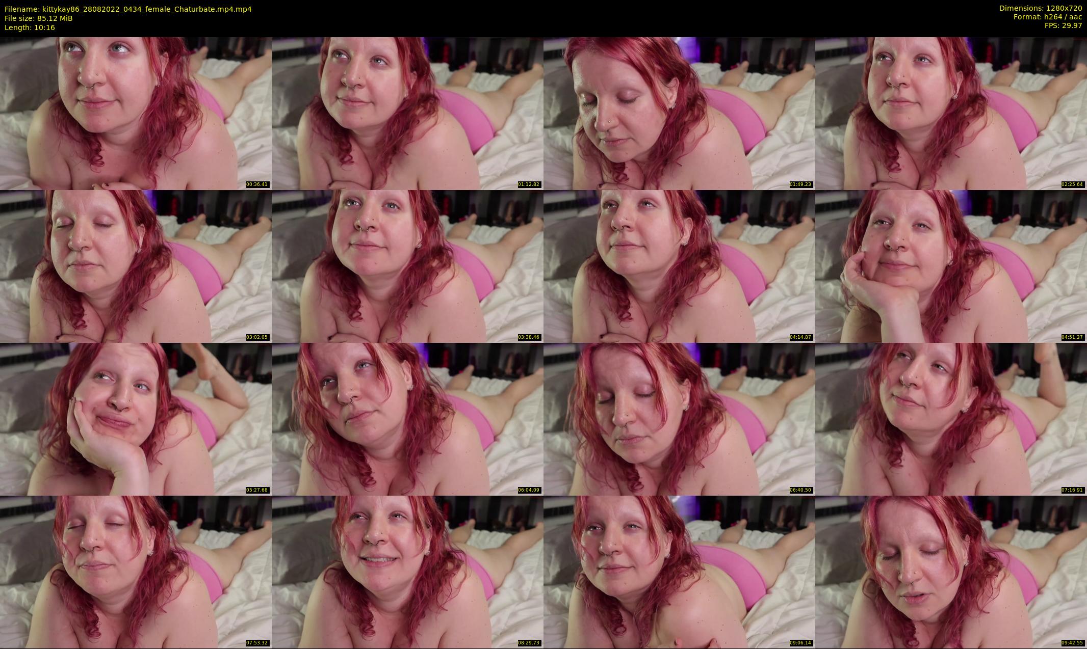 kittykay86 — 11 minute Chaturbate female cam show recording, 720p, Aug 28, 2022