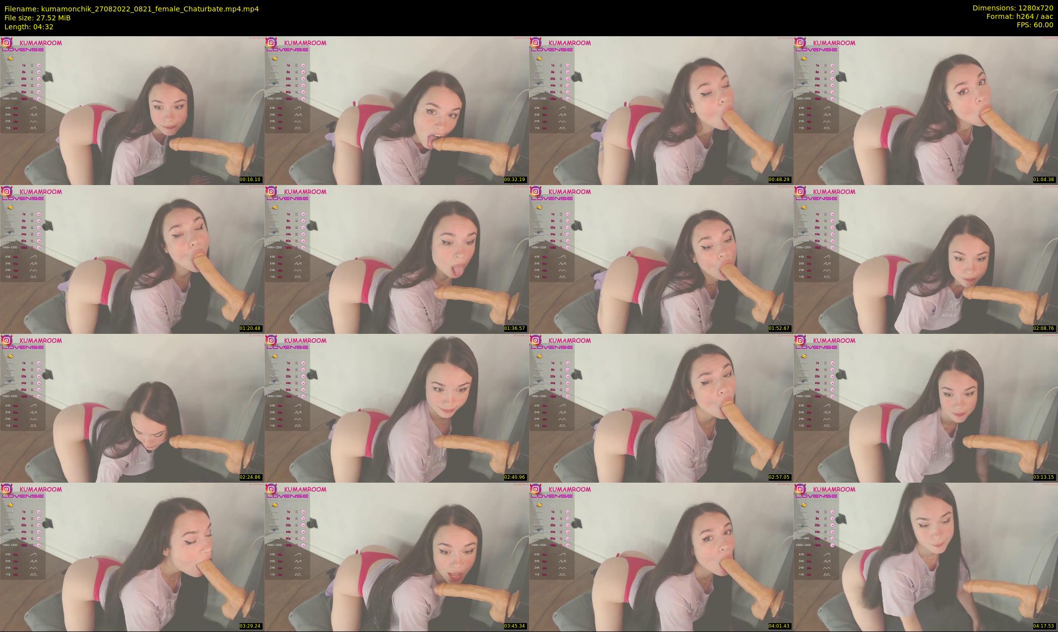 kumamonchik — 5 minute Chaturbate couple cam show recording, 720p, Aug 27, 2022