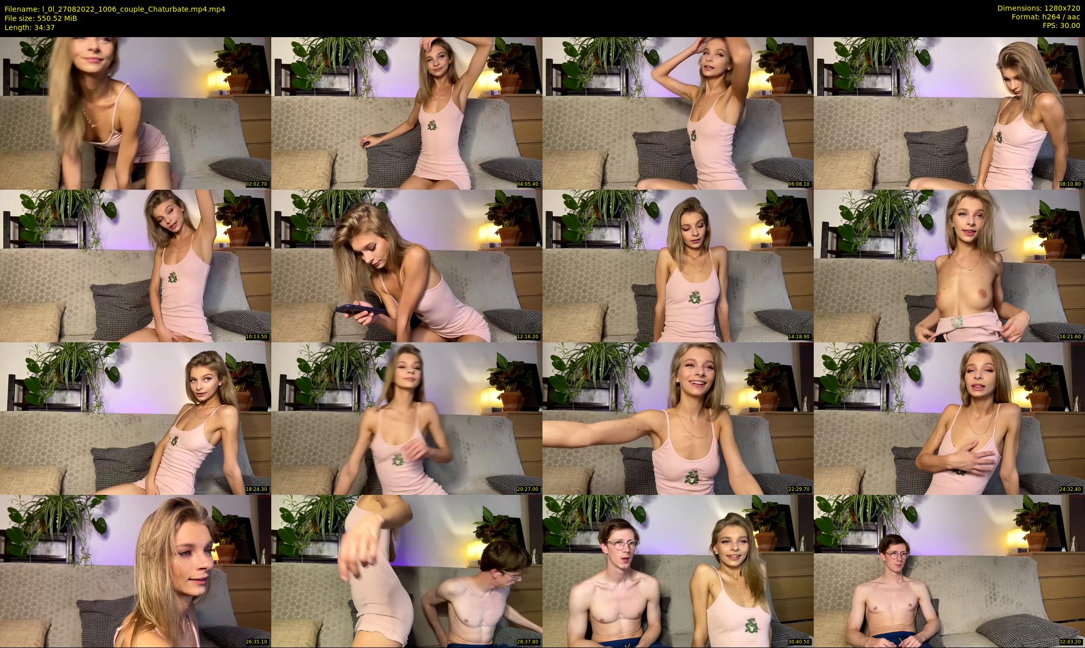 l_0l — 35 minute Chaturbate couple cam show recording, 720p, Aug 27, 2022