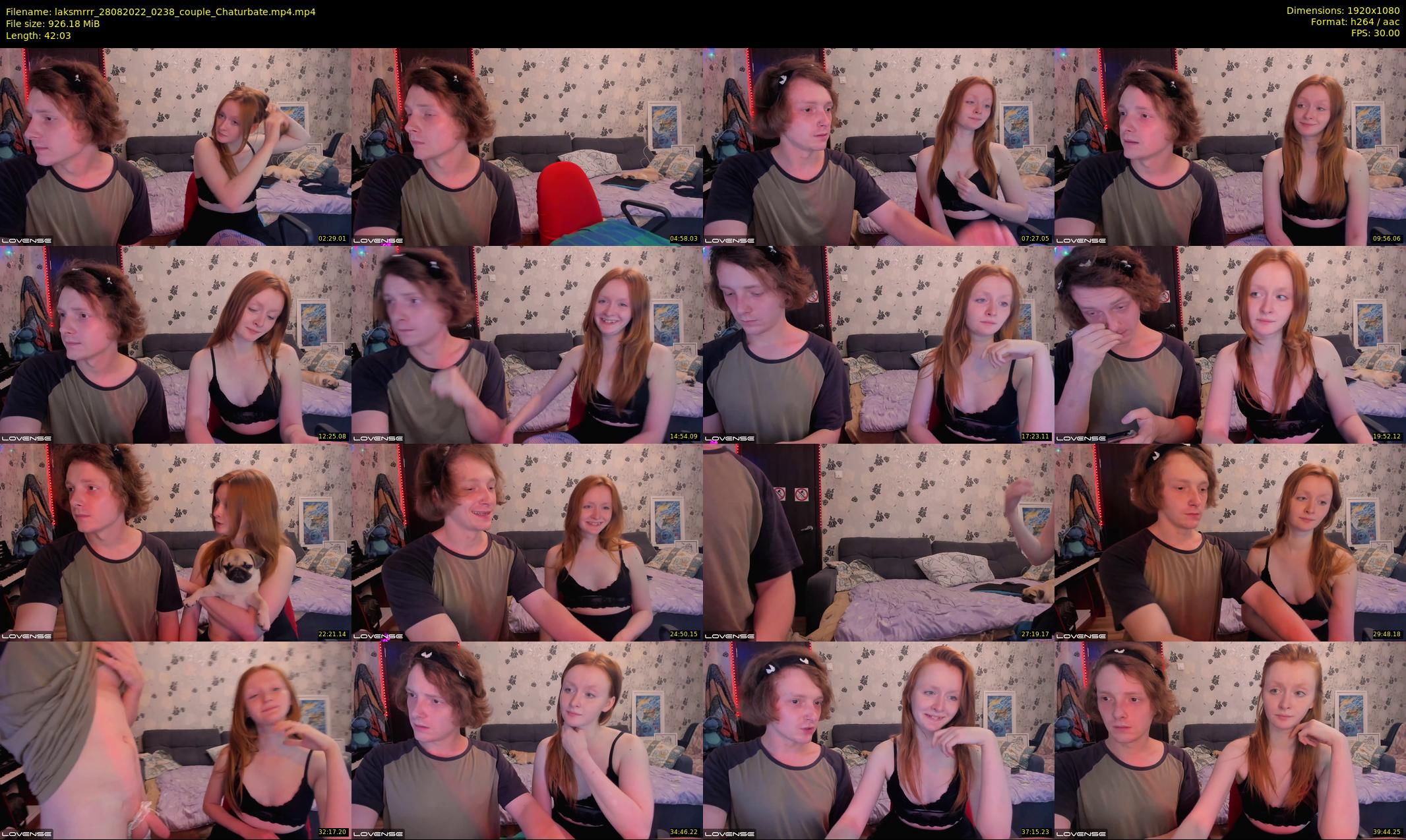 laksmrrr — 43 minute Chaturbate couple cam show recording, 1080p, Aug 28, 2022
