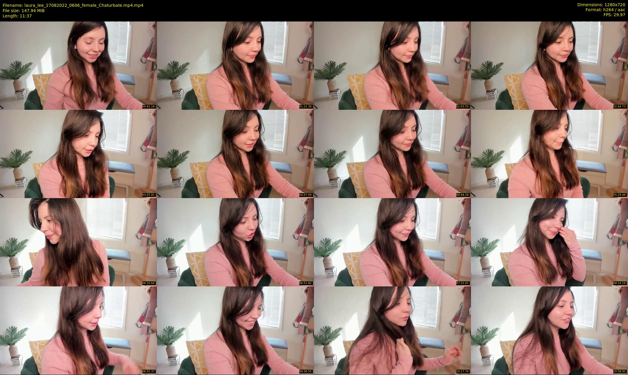 laura_lee — 12 minute Chaturbate female cam show recording, 720p, Aug 27, 2022