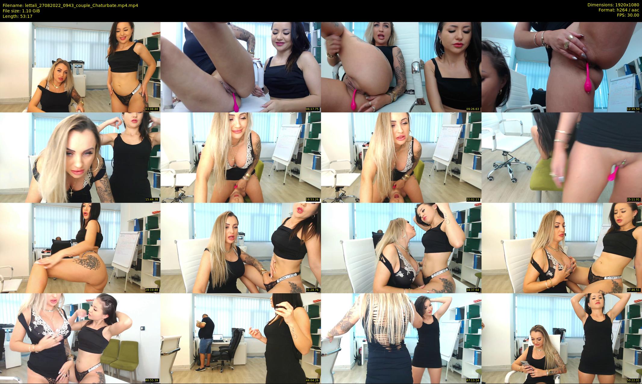 lettali — 54 minute Chaturbate female cam show recording, 1080p, Aug 27, 2022