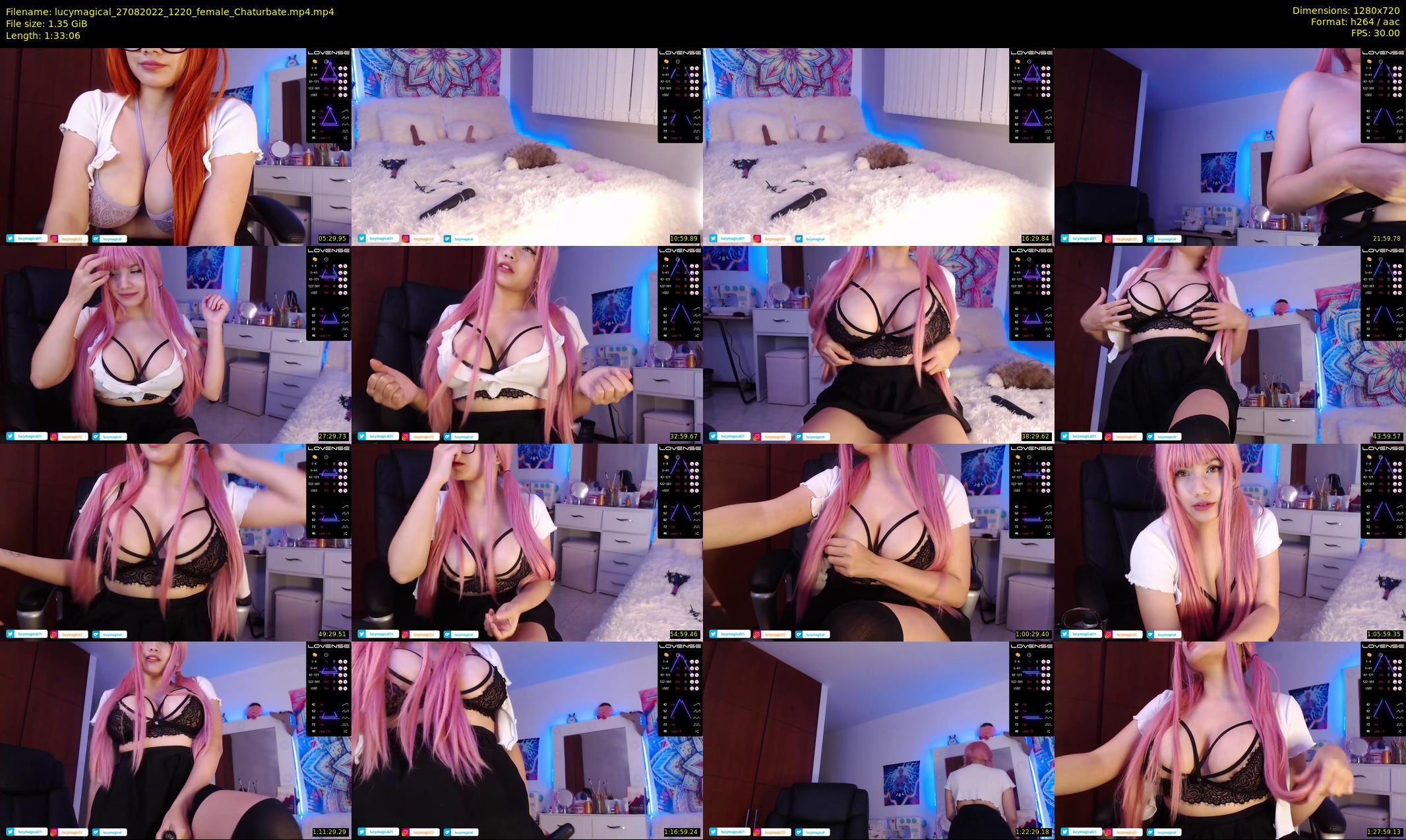 lucymagical — 94 minute Chaturbate female cam show recording, 720p, Aug 27, 2022