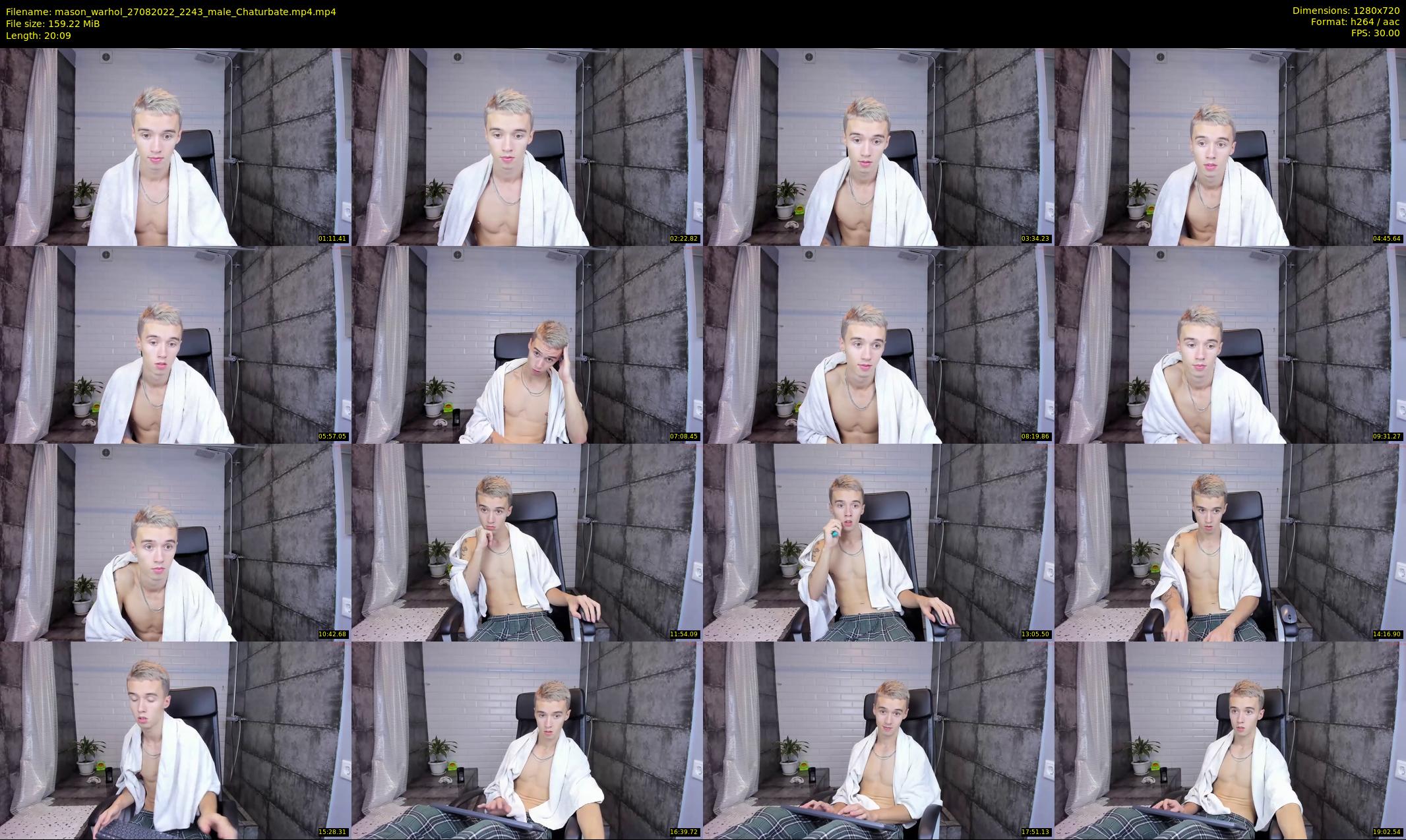 mason_warhol — 21 minute Chaturbate male cam show recording, 720p, Aug 27, 2022