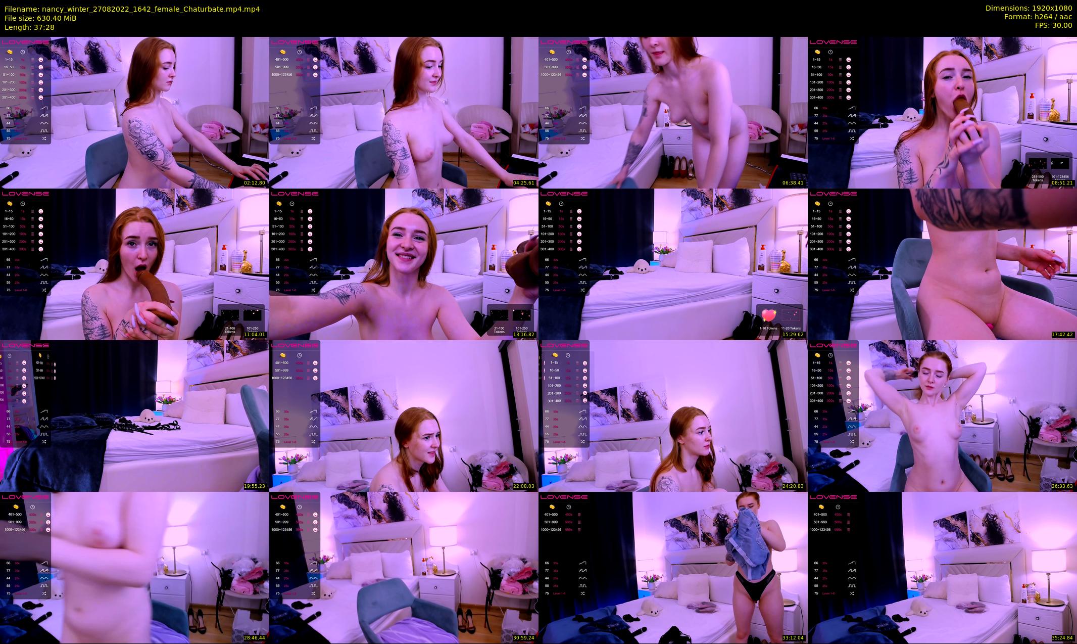 nancy_winter — 38 minute Chaturbate female cam show recording, 1080p, Aug 27, 2022