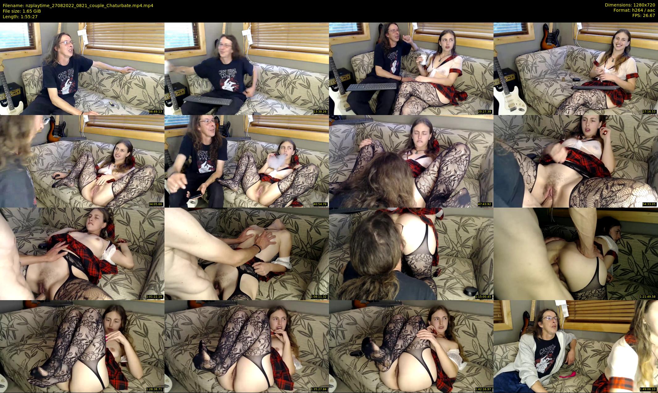 nzplaytime — 116 minute Chaturbate couple cam show recording, 720p, Aug 27, 2022