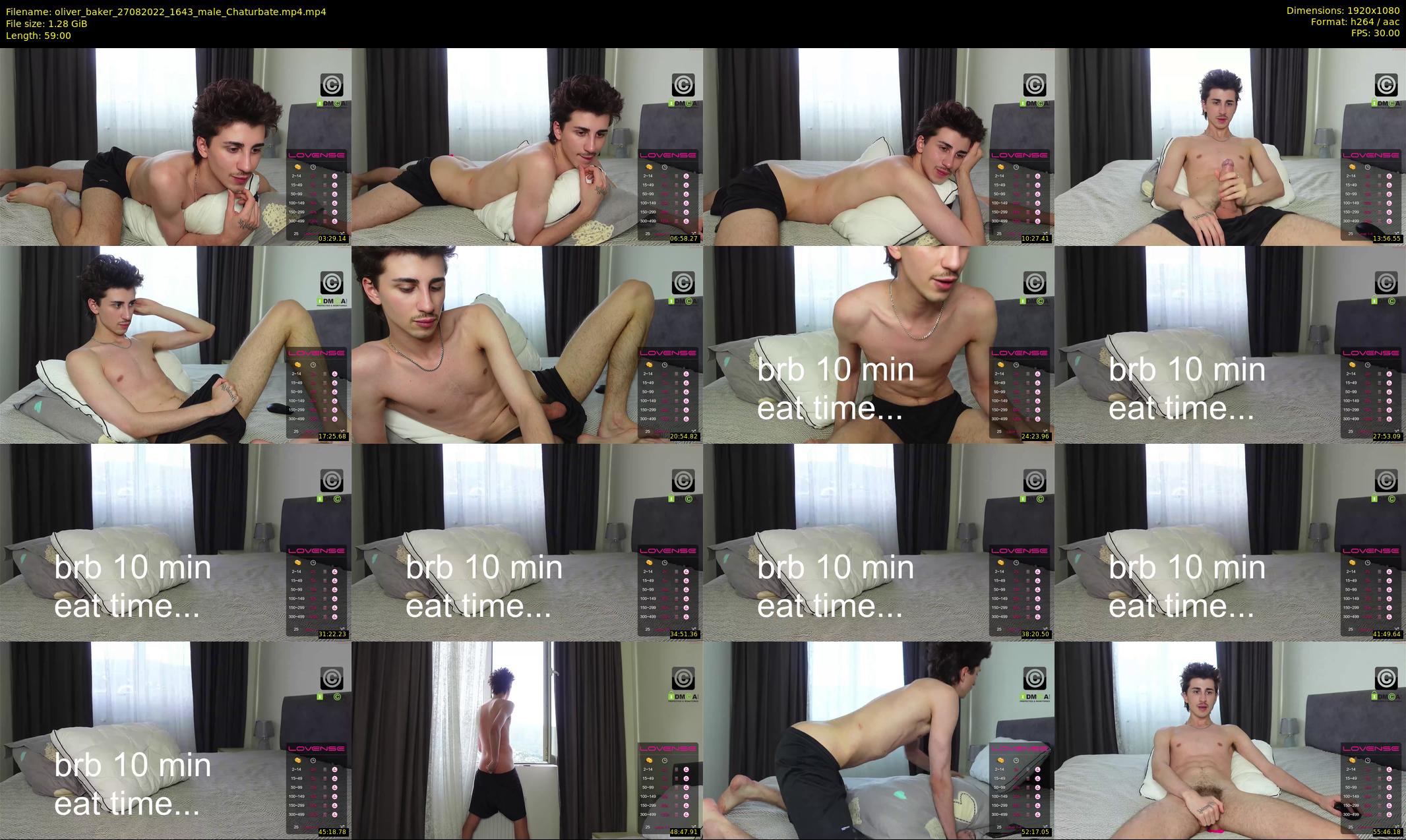 oliver_baker — 59 minute Chaturbate male cam show recording, 1080p, Aug 27, 2022