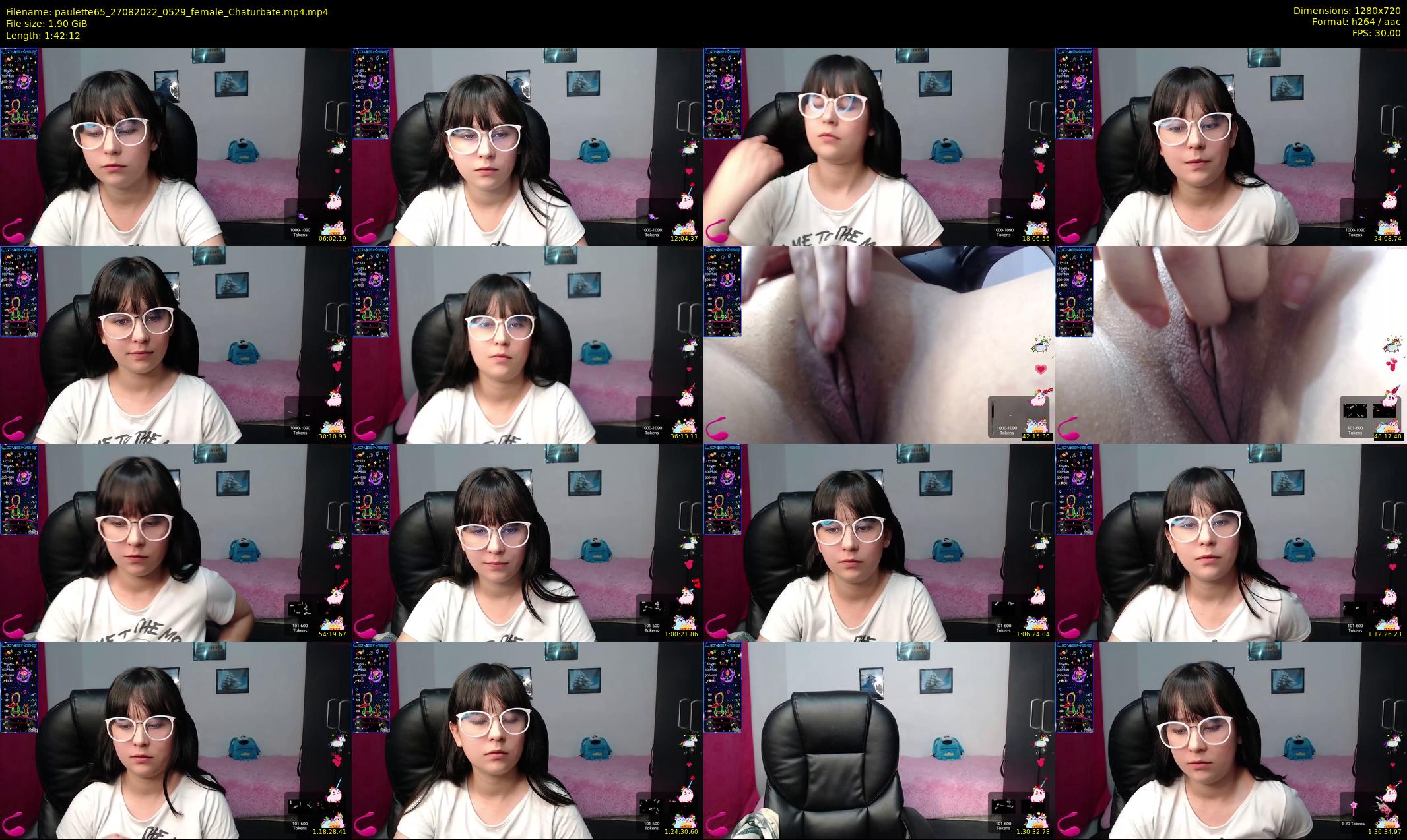 paulette65 — 103 minute Chaturbate female cam show recording, 720p, Aug 27, 2022
