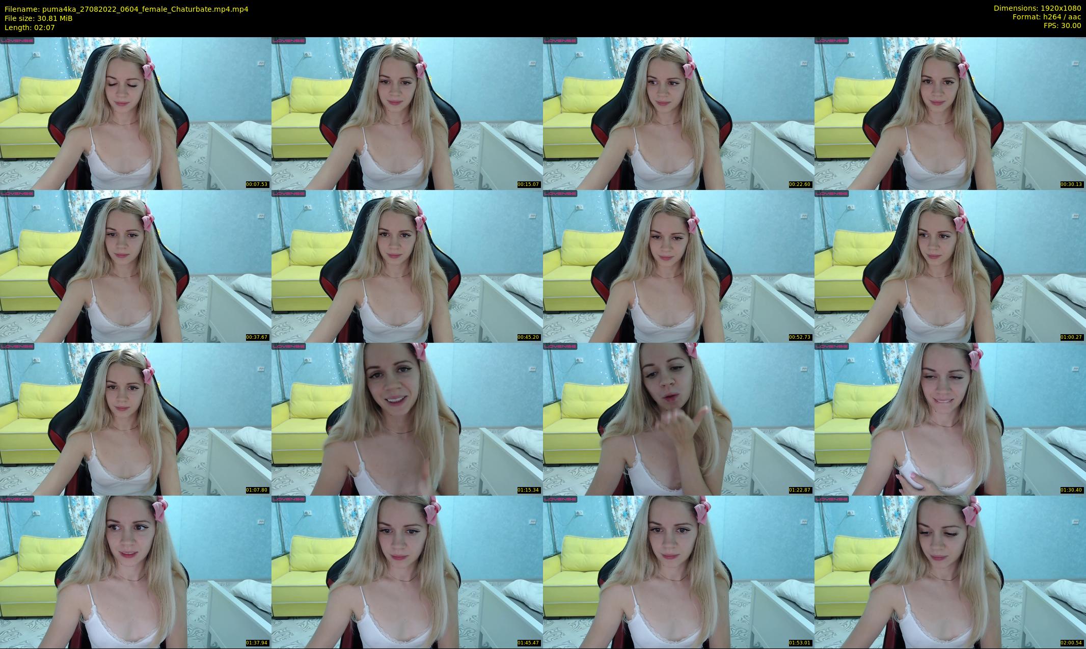 puma4ka — 3 minute Chaturbate female cam show recording, 1080p, Aug 27, 2022
