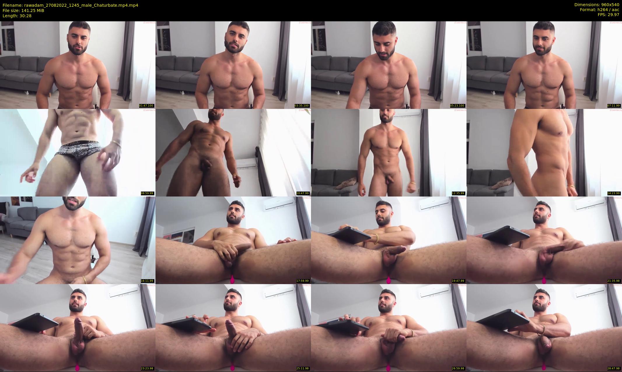 rawadam — 31 minute Chaturbate male cam show recording, 480p, Aug 27, 2022