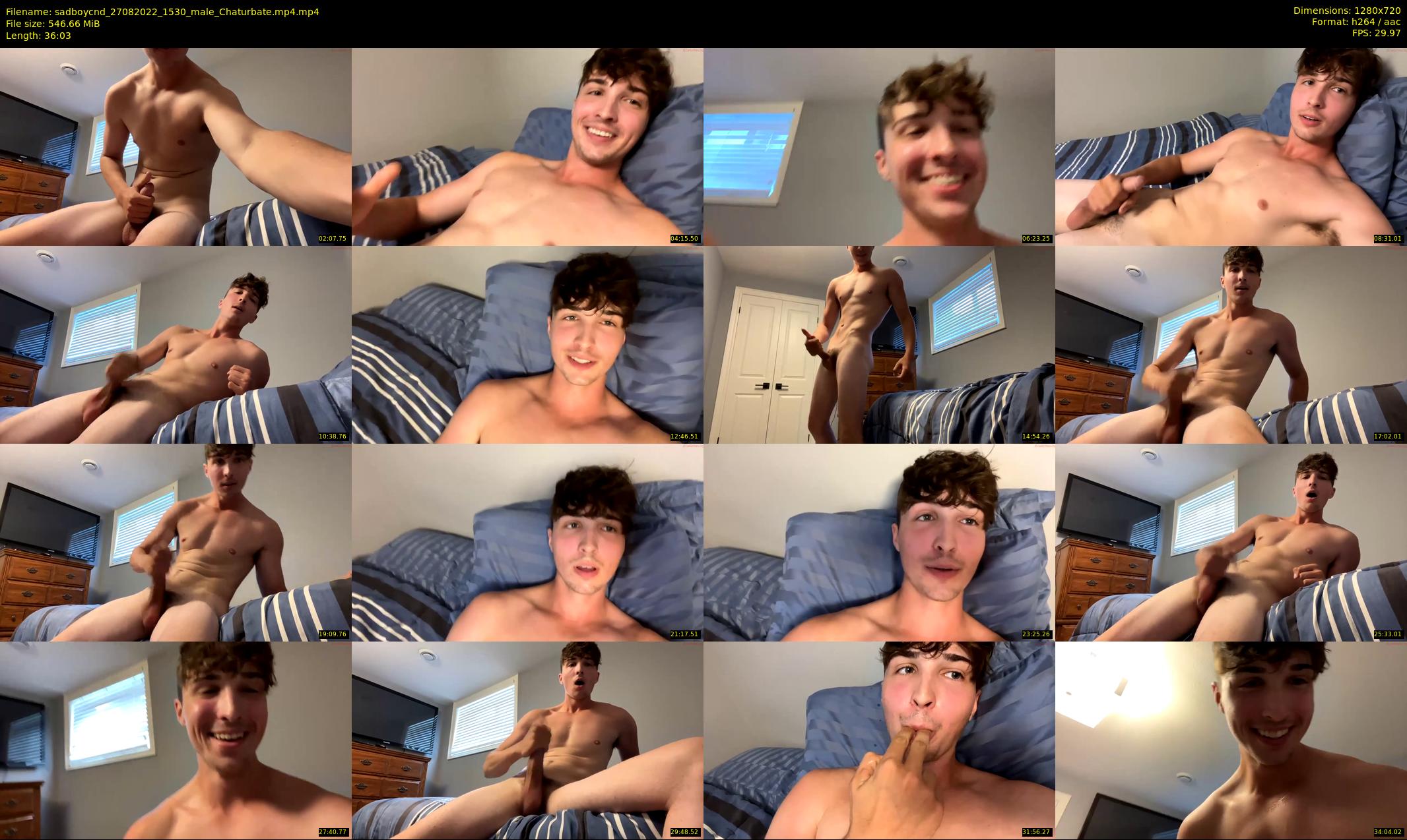 sadboycnd — 37 minute Chaturbate male cam show recording, 720p, Aug 27, 2022