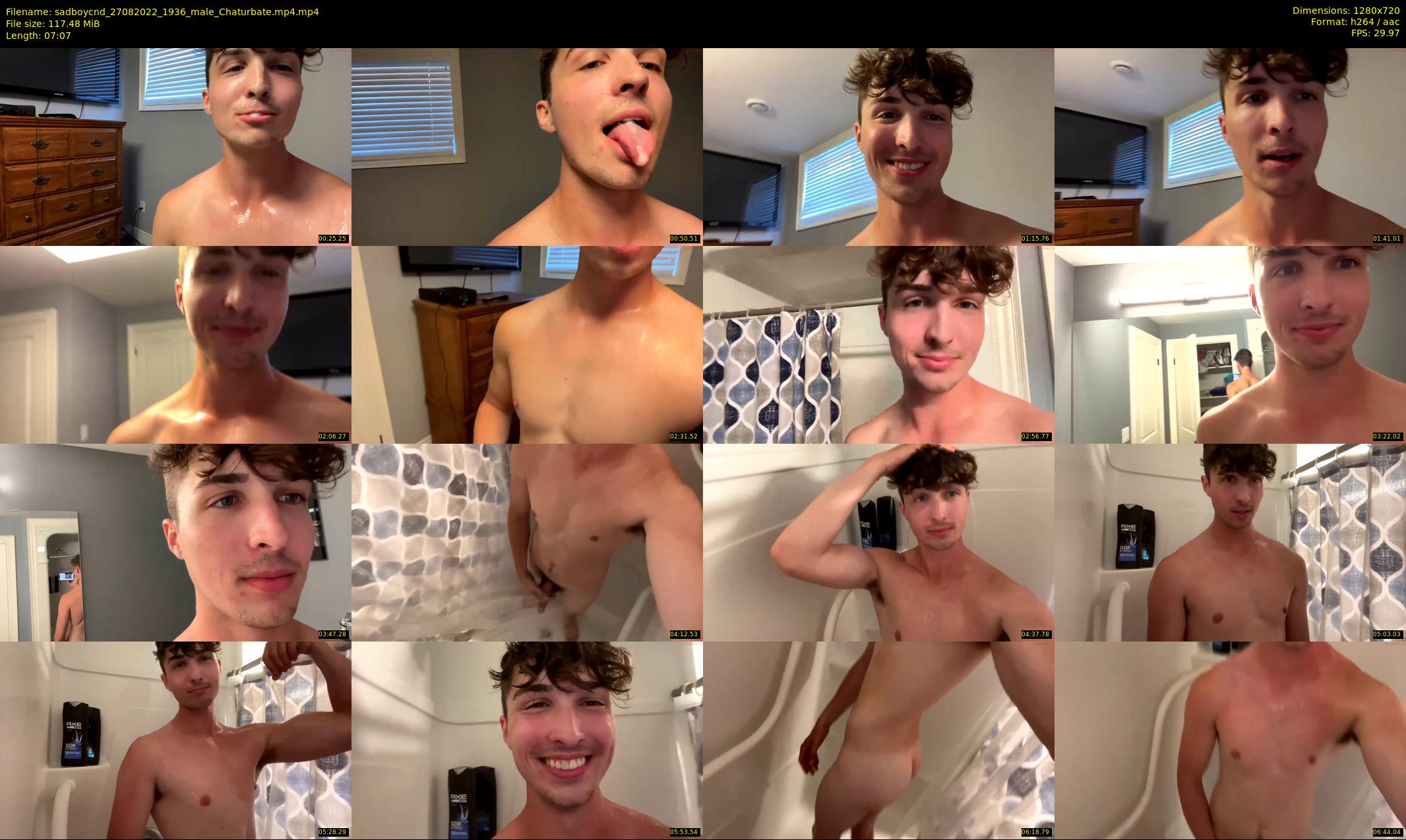 sadboycnd — 8 minute Chaturbate male cam show recording, 720p, Aug 27, 2022