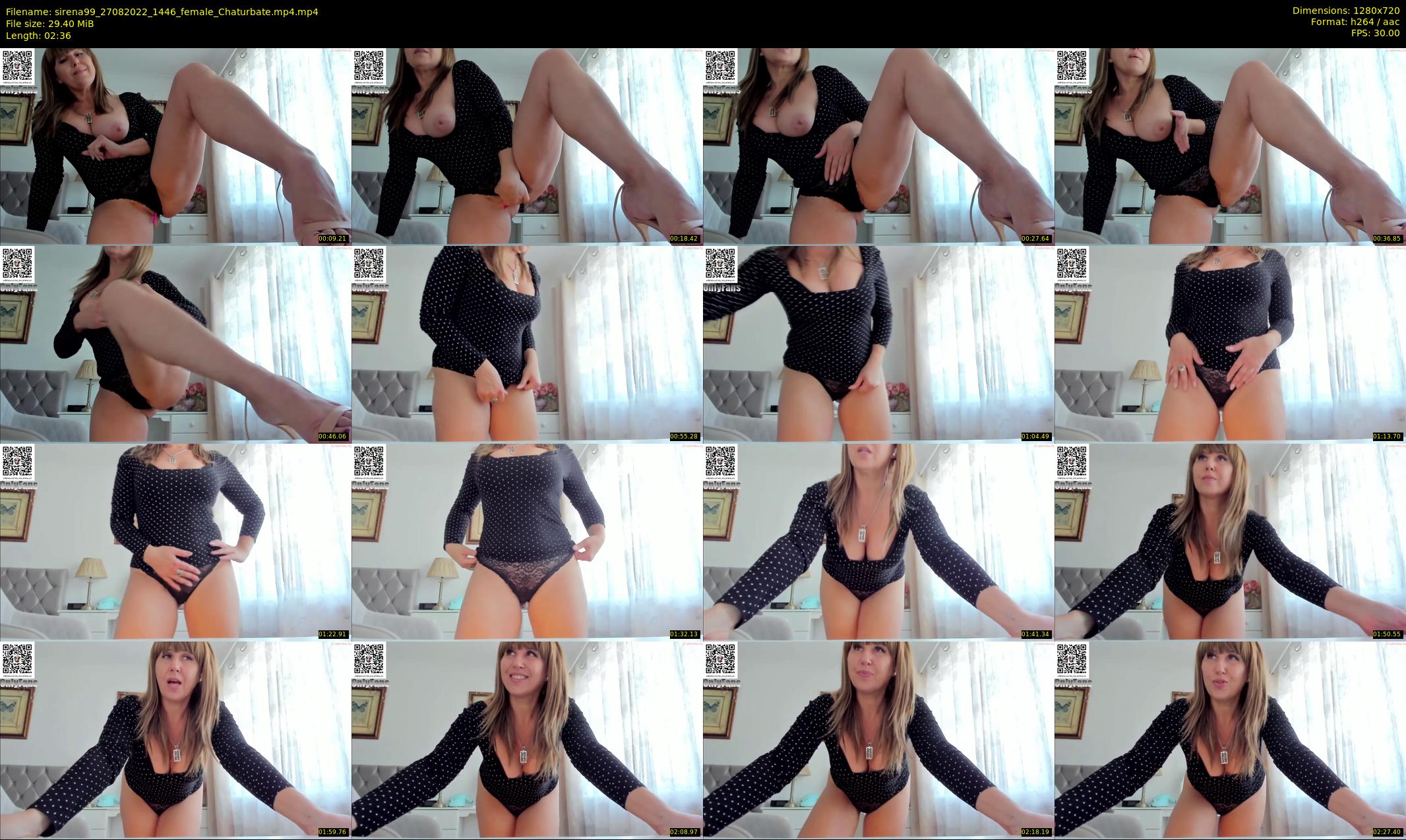 sirena99 — 3 minute Chaturbate female cam show recording, 720p, Aug 27, 2022