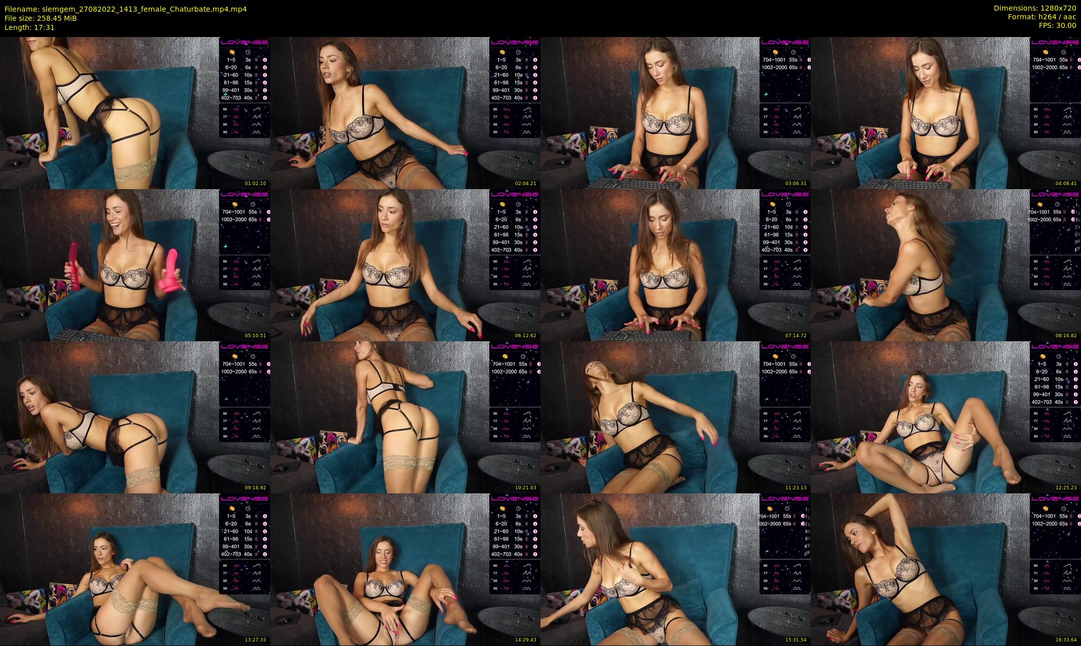 slemgem — 18 minute Chaturbate couple cam show recording, 720p, Aug 27, 2022