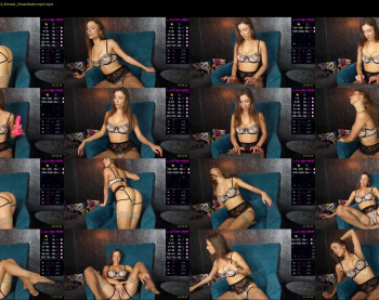 slemgem — 18 minute Chaturbate couple cam show recording, 720p, Aug 27, 2022