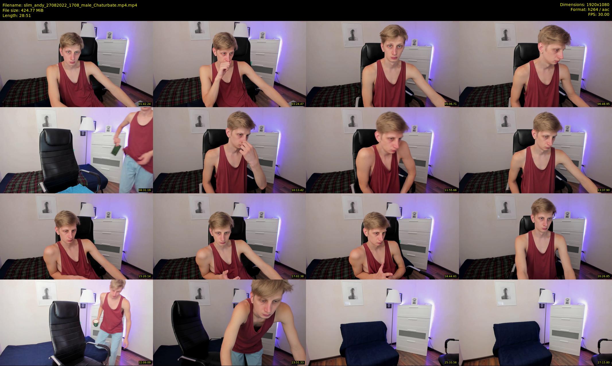 slim_andy — 29 minute Chaturbate male cam show recording, 1080p, Aug 27, 2022
