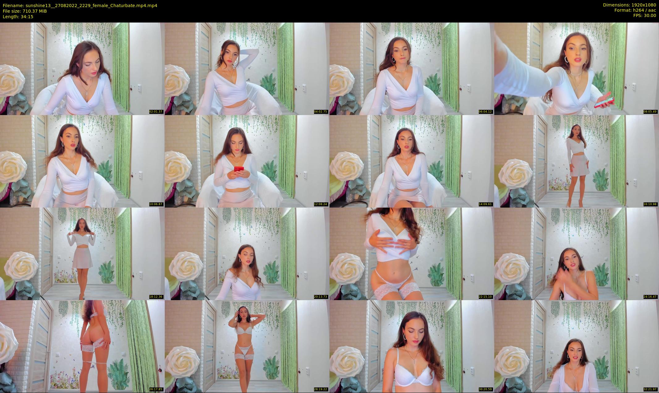 sunshine13_ — 35 minute Chaturbate female cam show recording, 1080p, Aug 27, 2022
