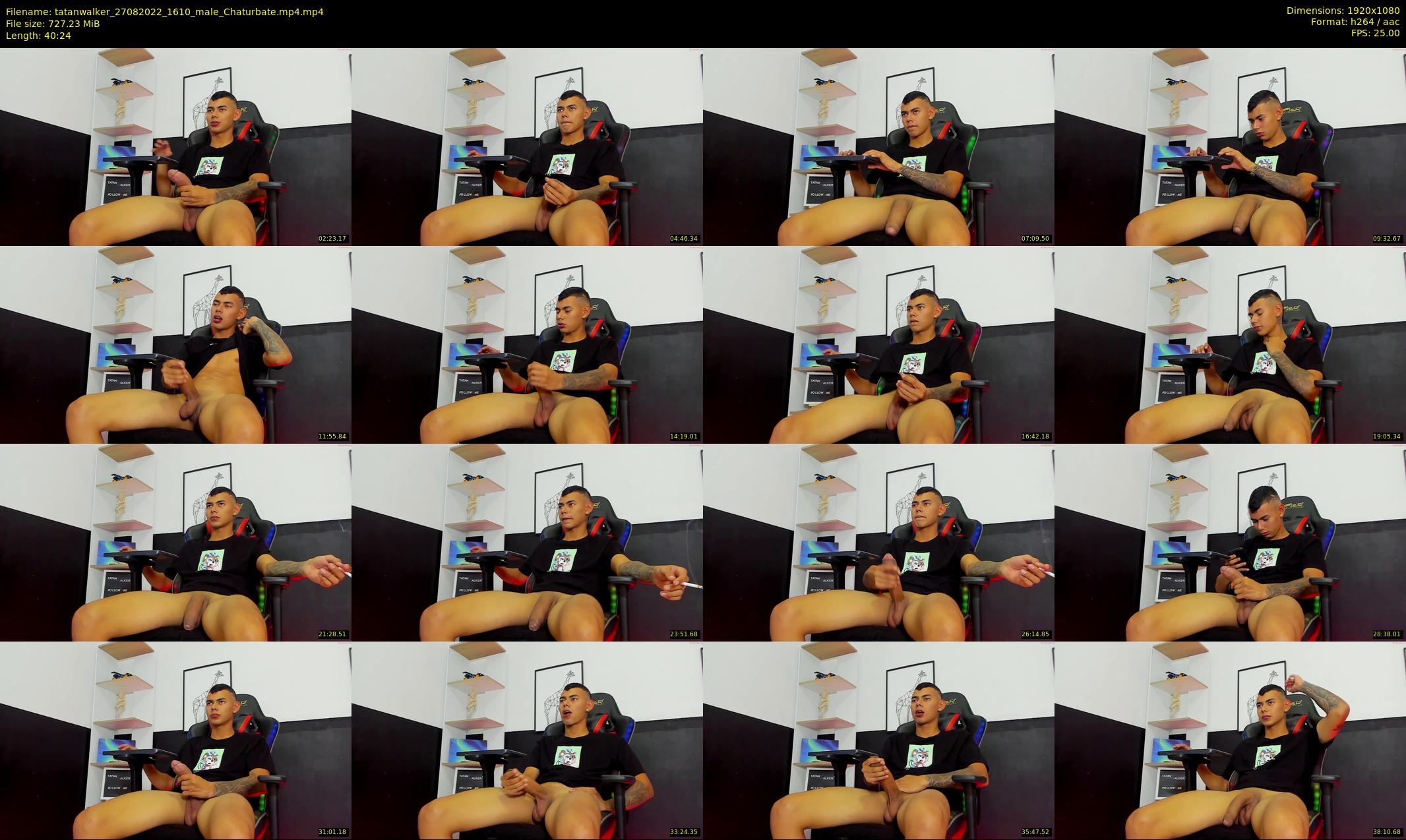 tatanwalker — 41 minute Chaturbate male cam show recording, 1080p, Aug 27, 2022