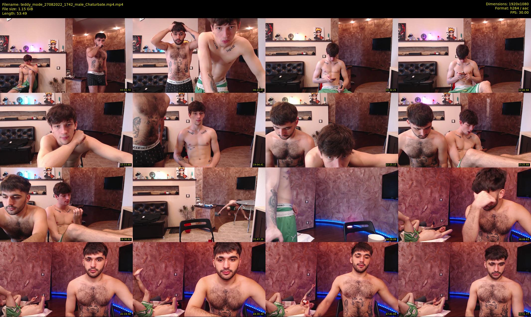 teddy_mode — 54 minute Chaturbate couple cam show recording, 1080p, Aug 27, 2022