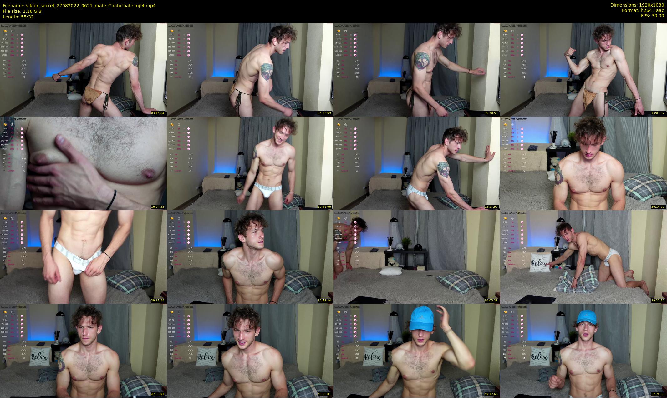 viktor_secret — 56 minute Chaturbate male cam show recording, 1080p, Aug 27, 2022