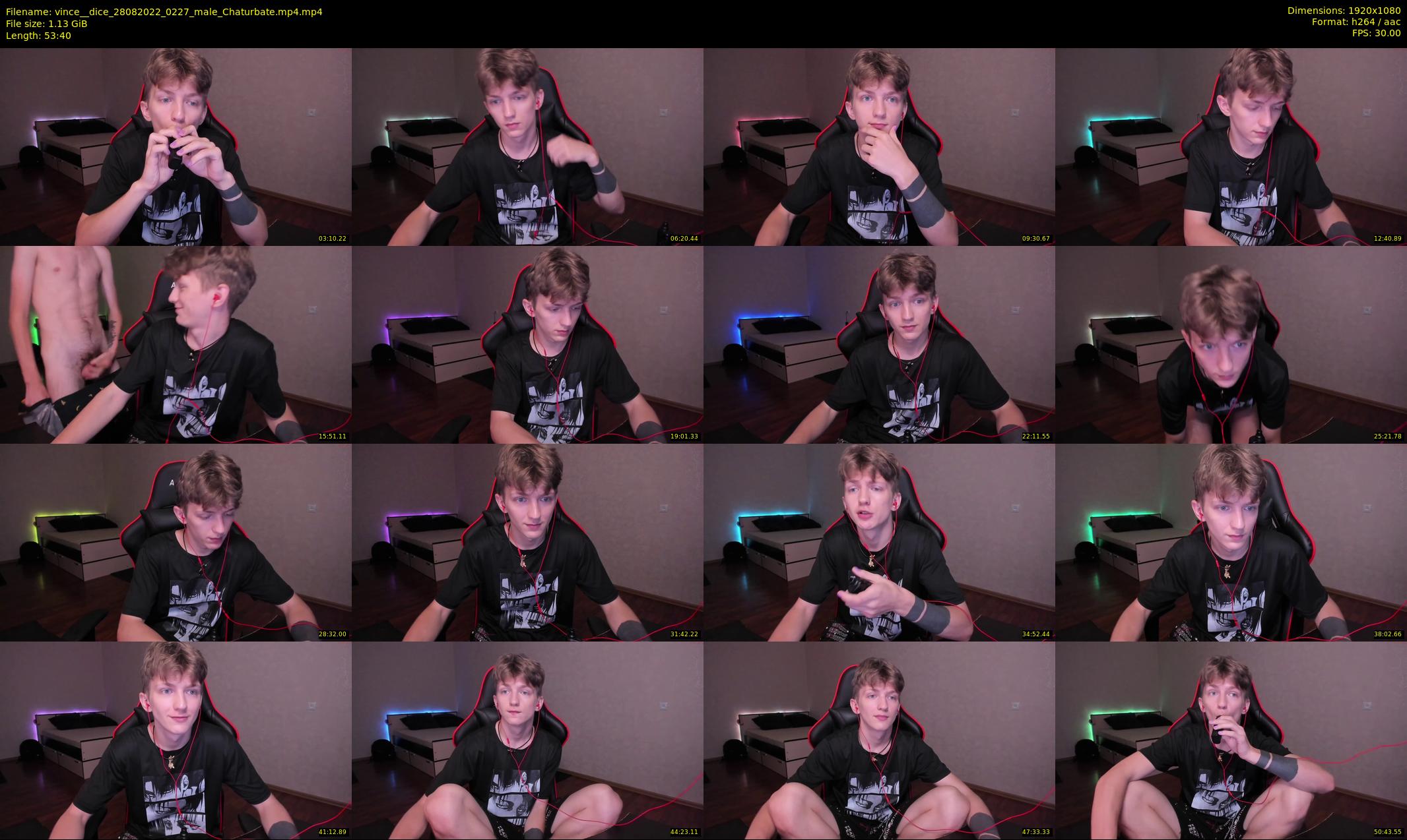 vince__dice — 54 minute Chaturbate male cam show recording, 1080p, Aug 28, 2022
